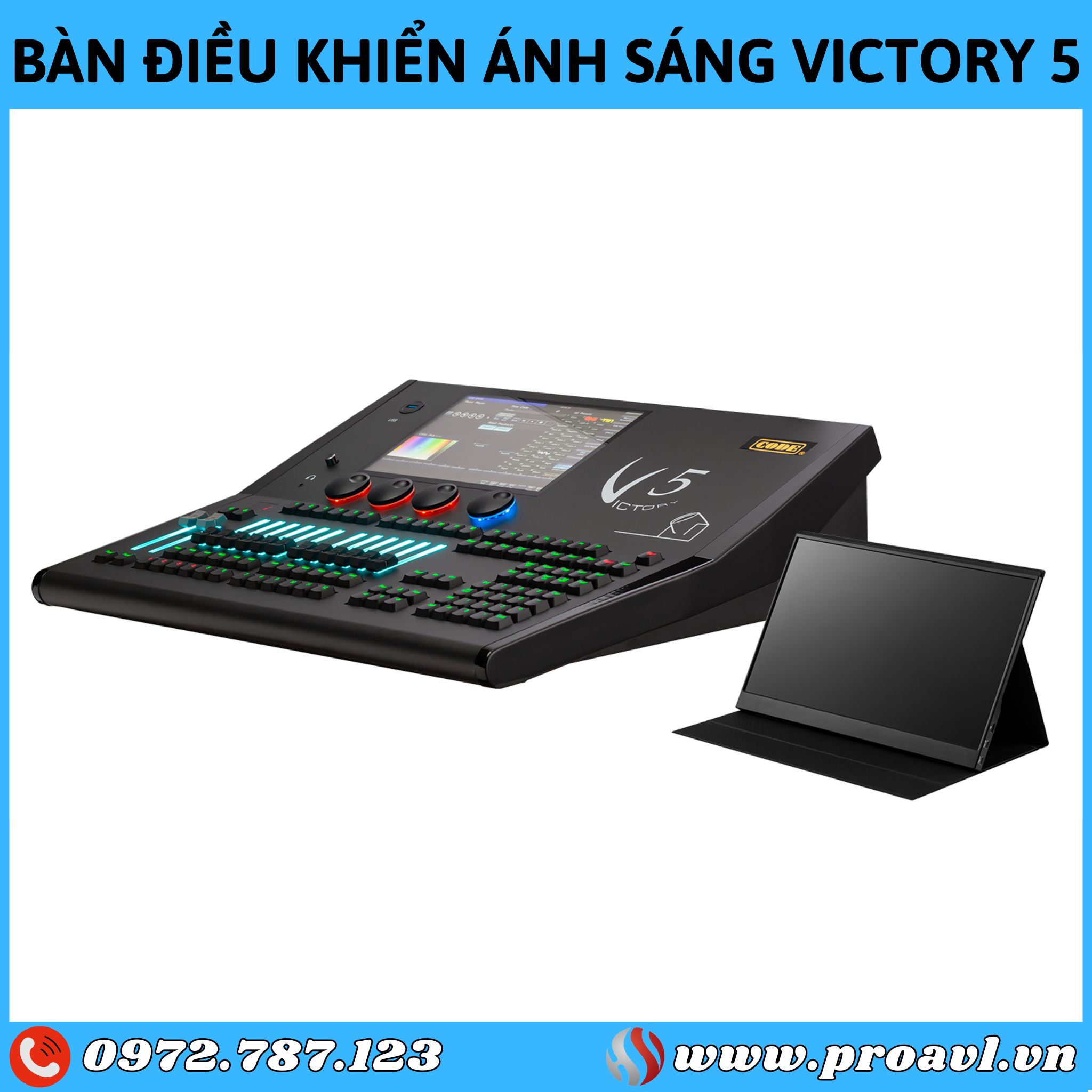 Code Victory 5 lighting console