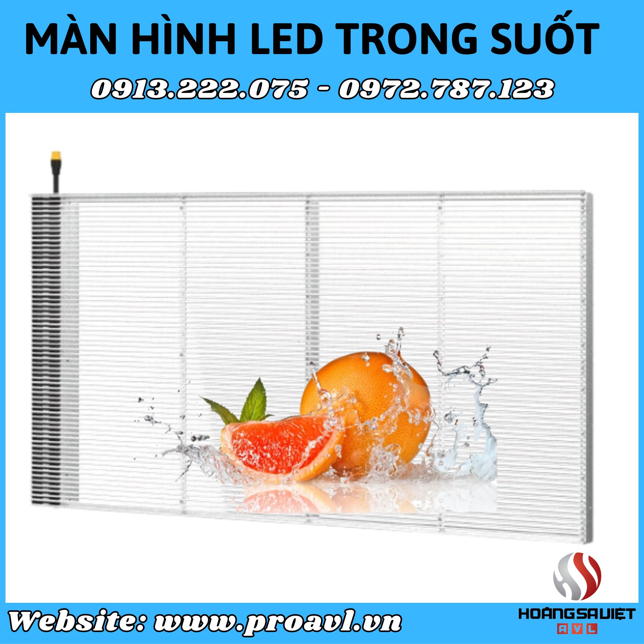 Selling and renting LED advertising mesh screens in Hanoi
