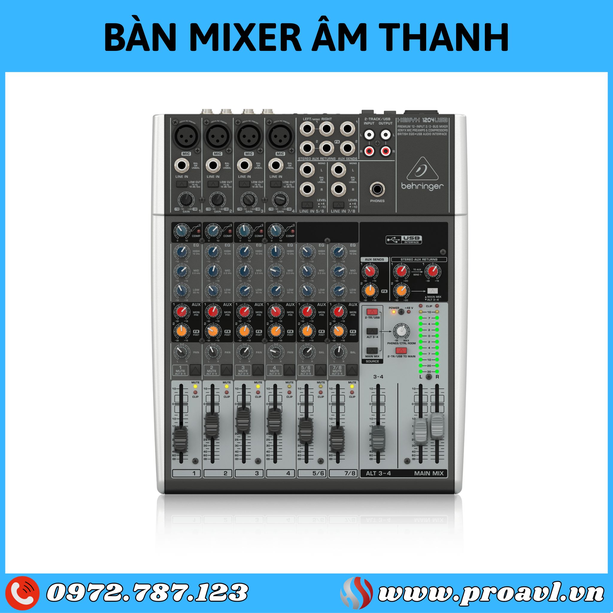 Sound Mixer table for halls