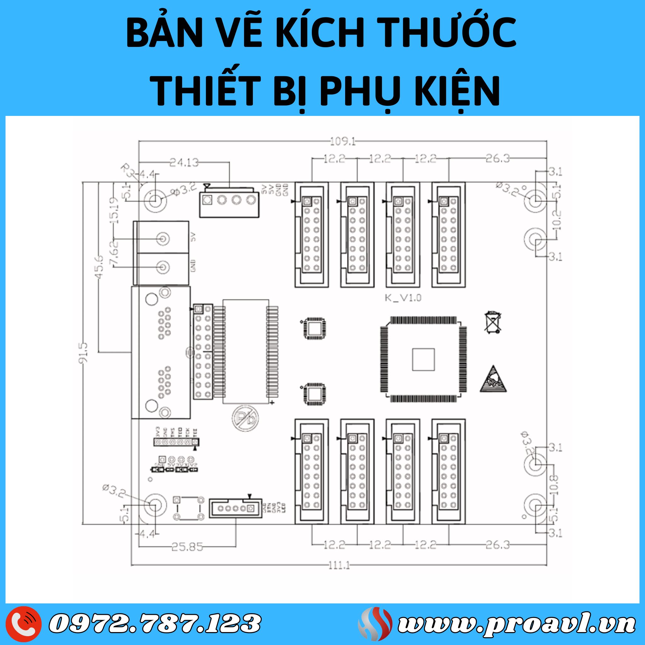 G608 Kystar Receiver Card Port Specifications