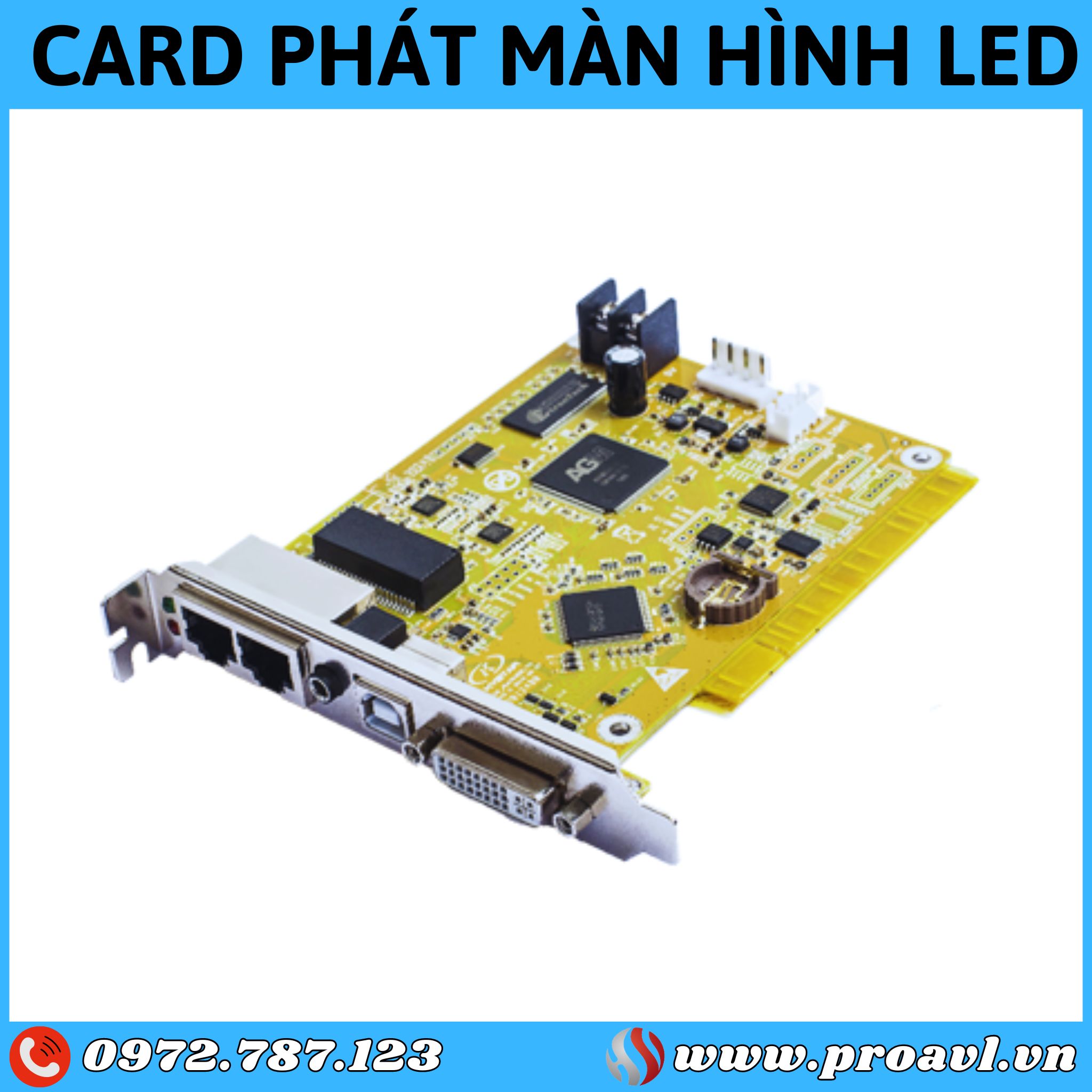 Card phát màn hình LED