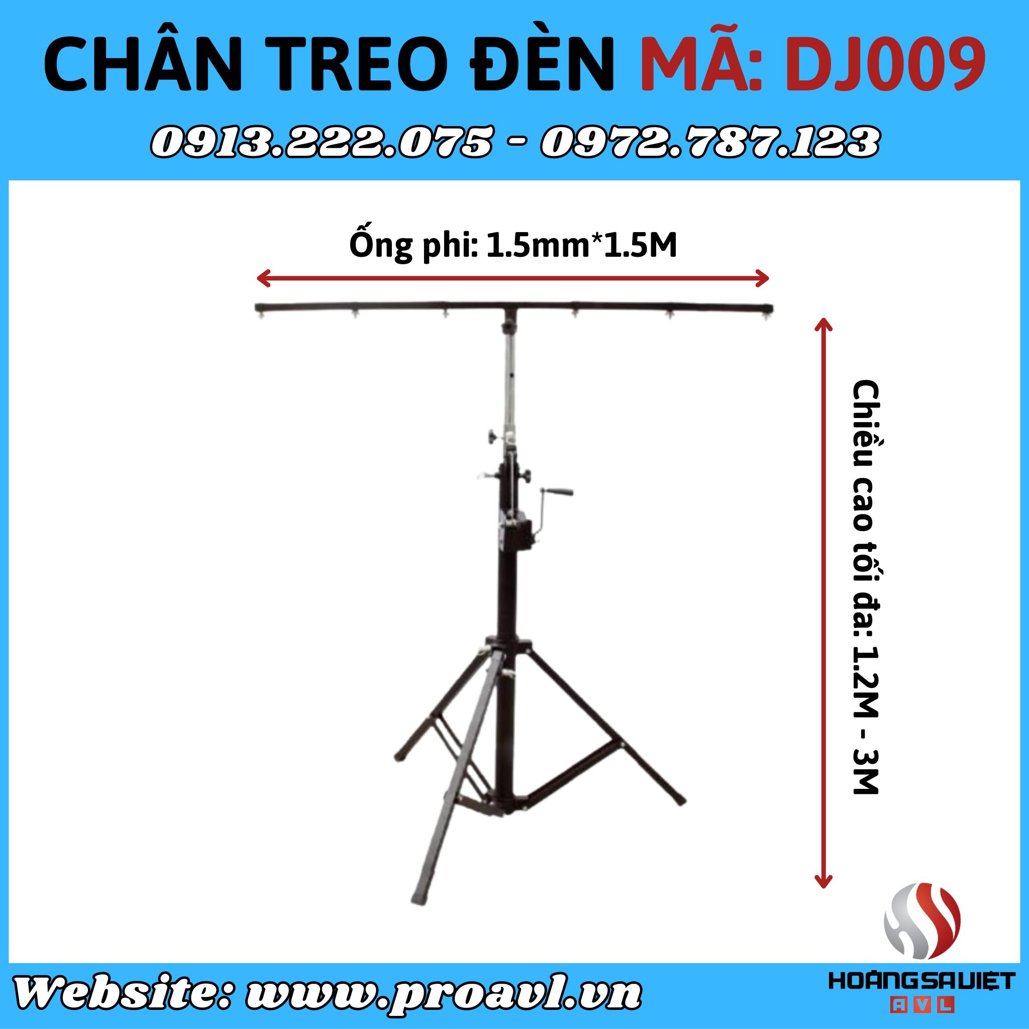 Stage lamp stand DJ009