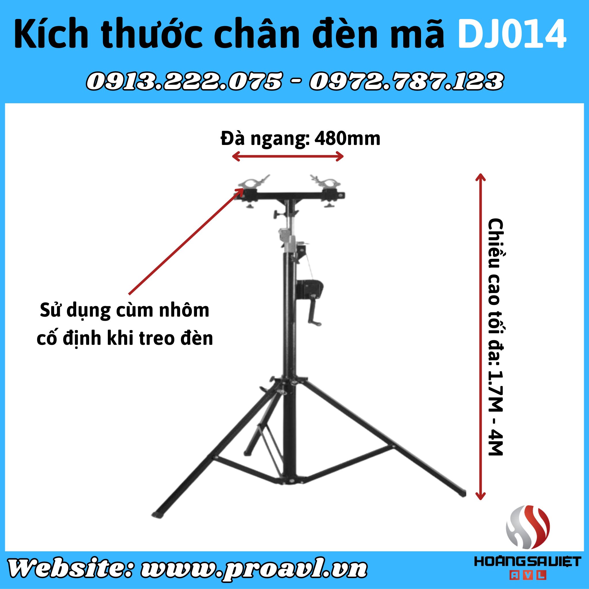 Stage lamp base code: DJ014