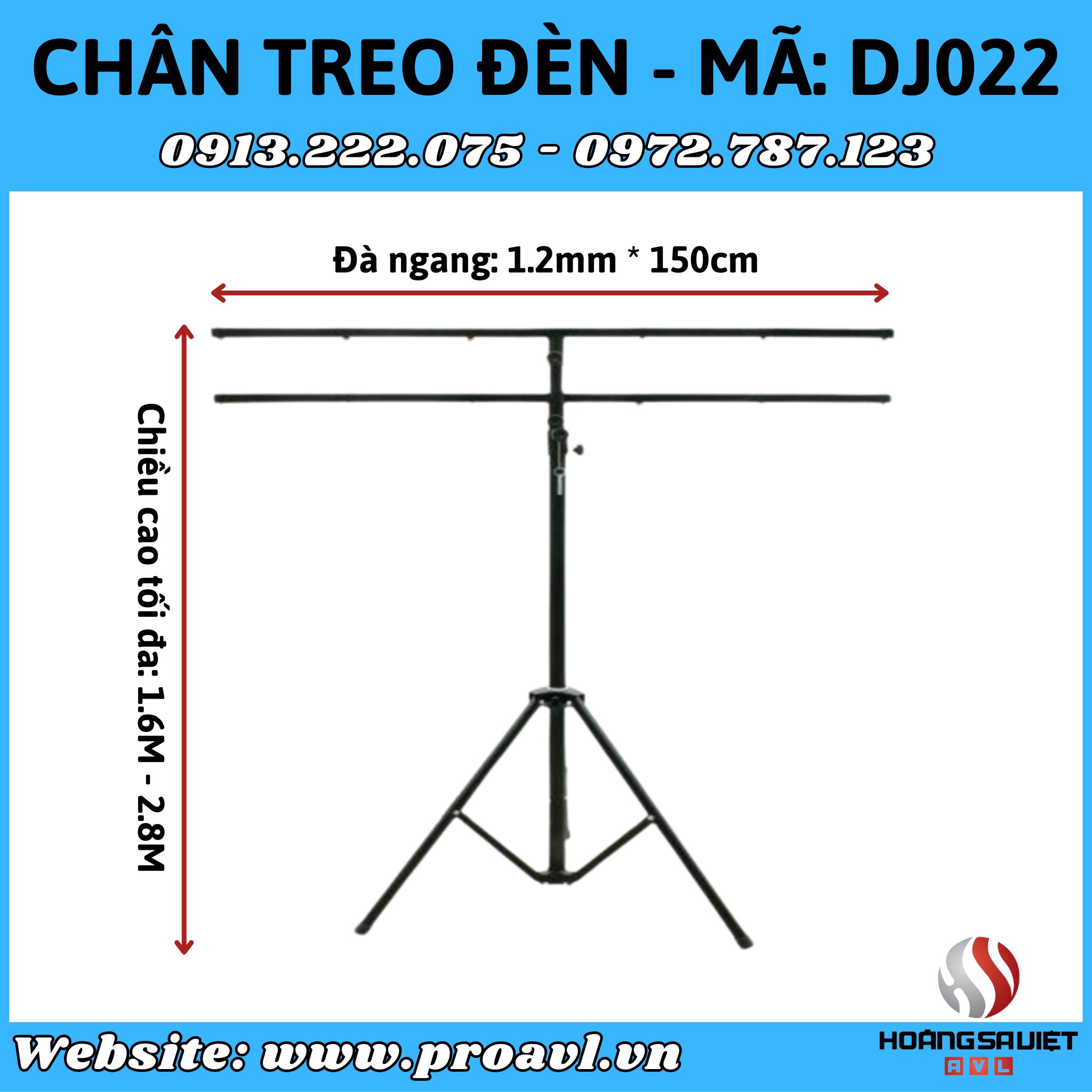 DJ022 stage light stand