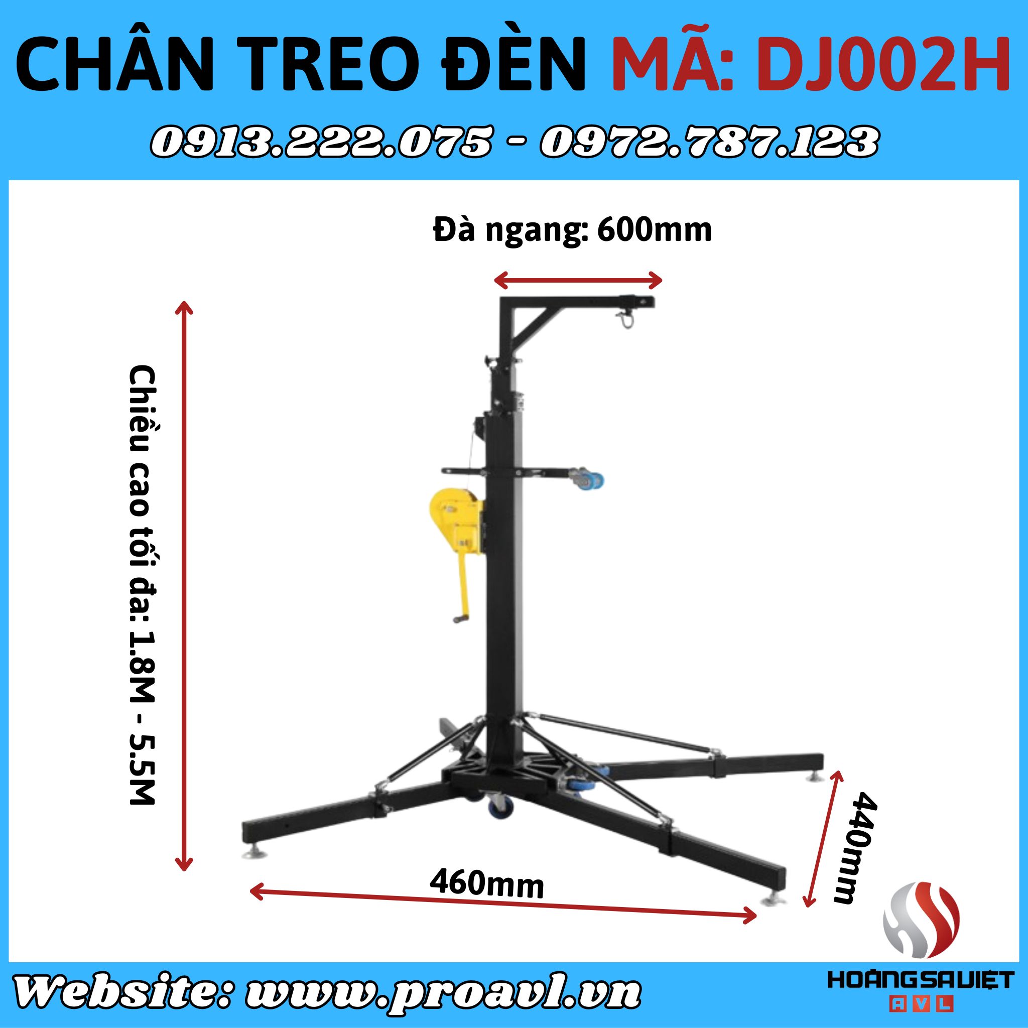Stage light stand DJ002H