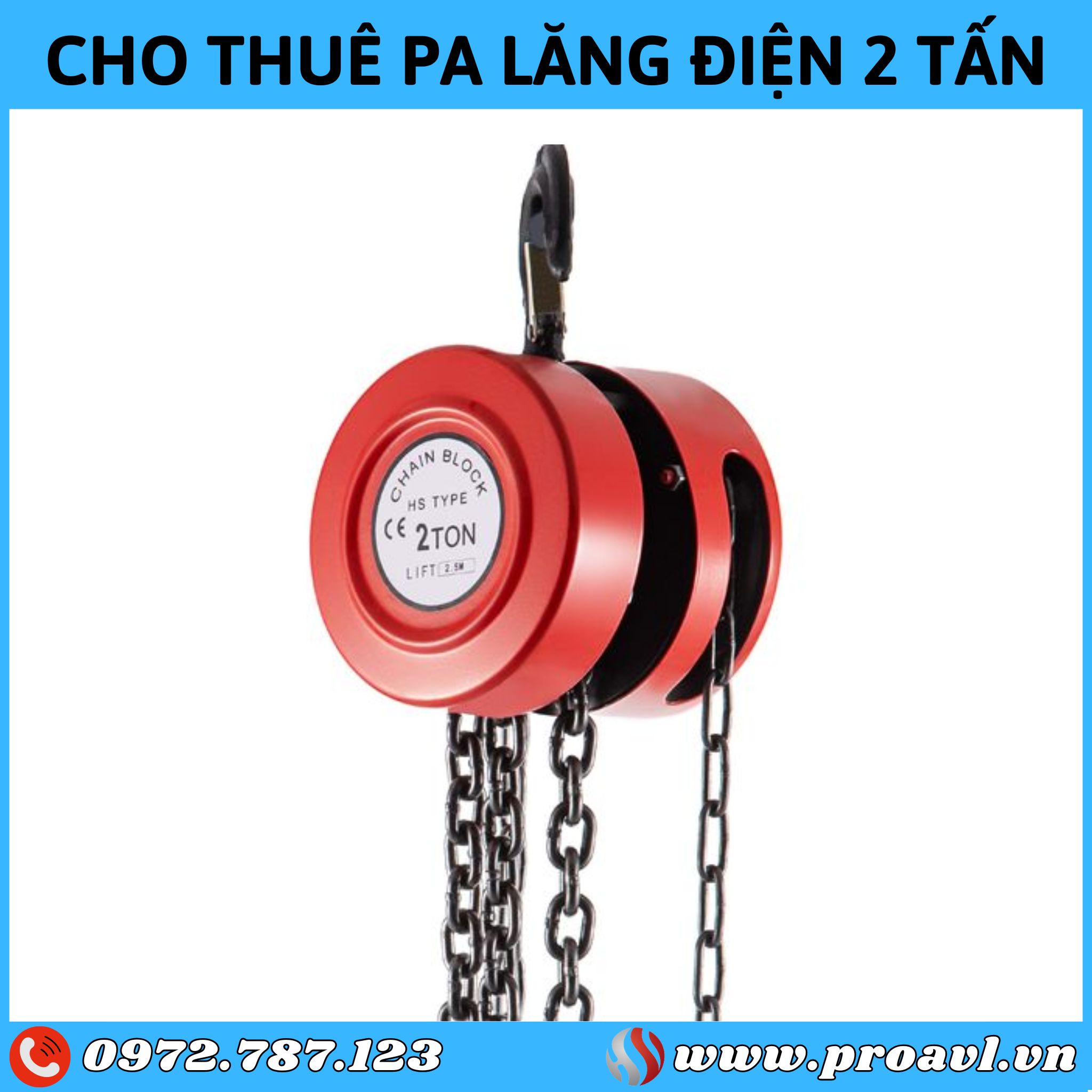 Electric Hoist Rental