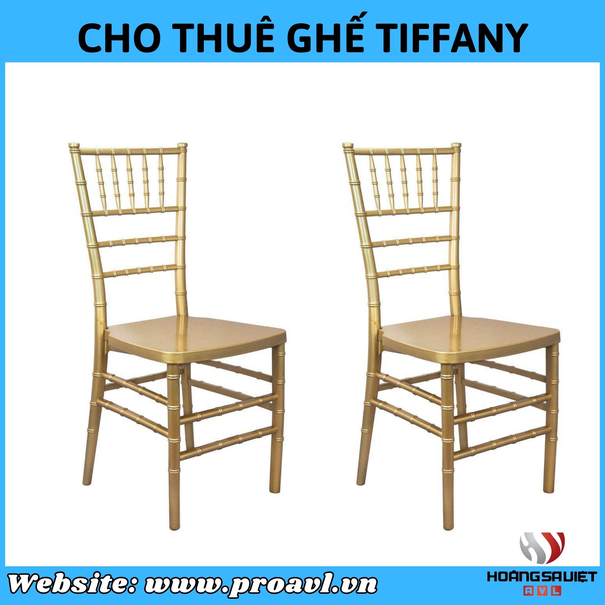 Quality Tiffany Chair Rental 