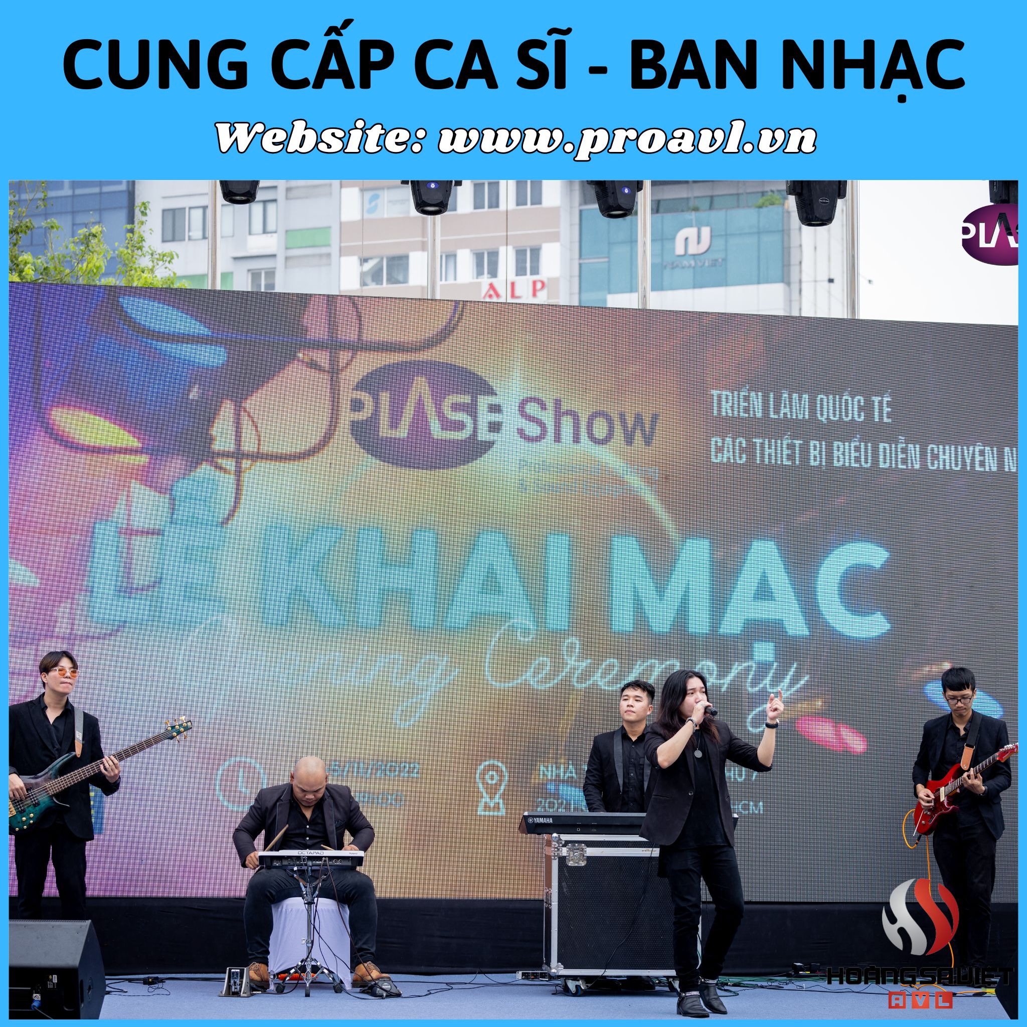 Providing performing singers - bands