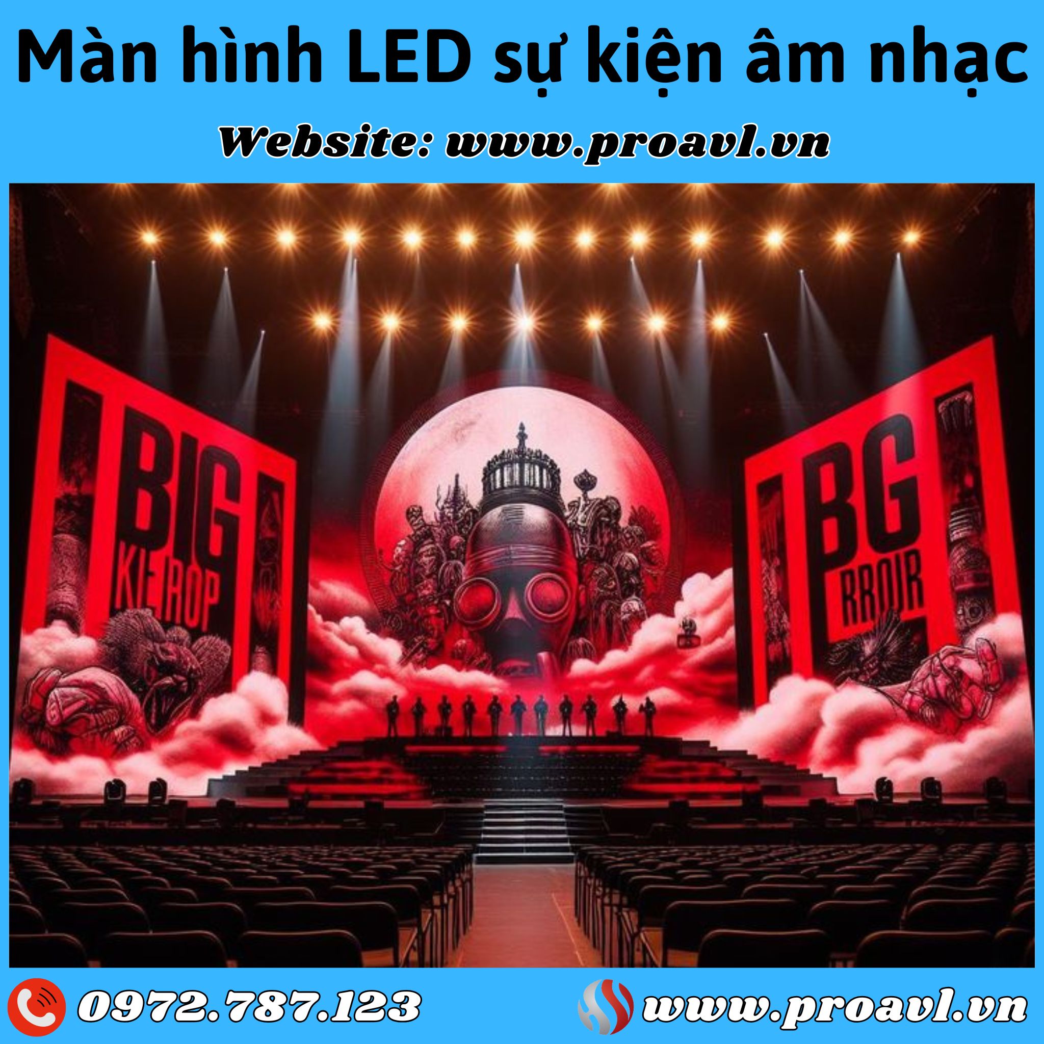 Outdoor LED screen rental