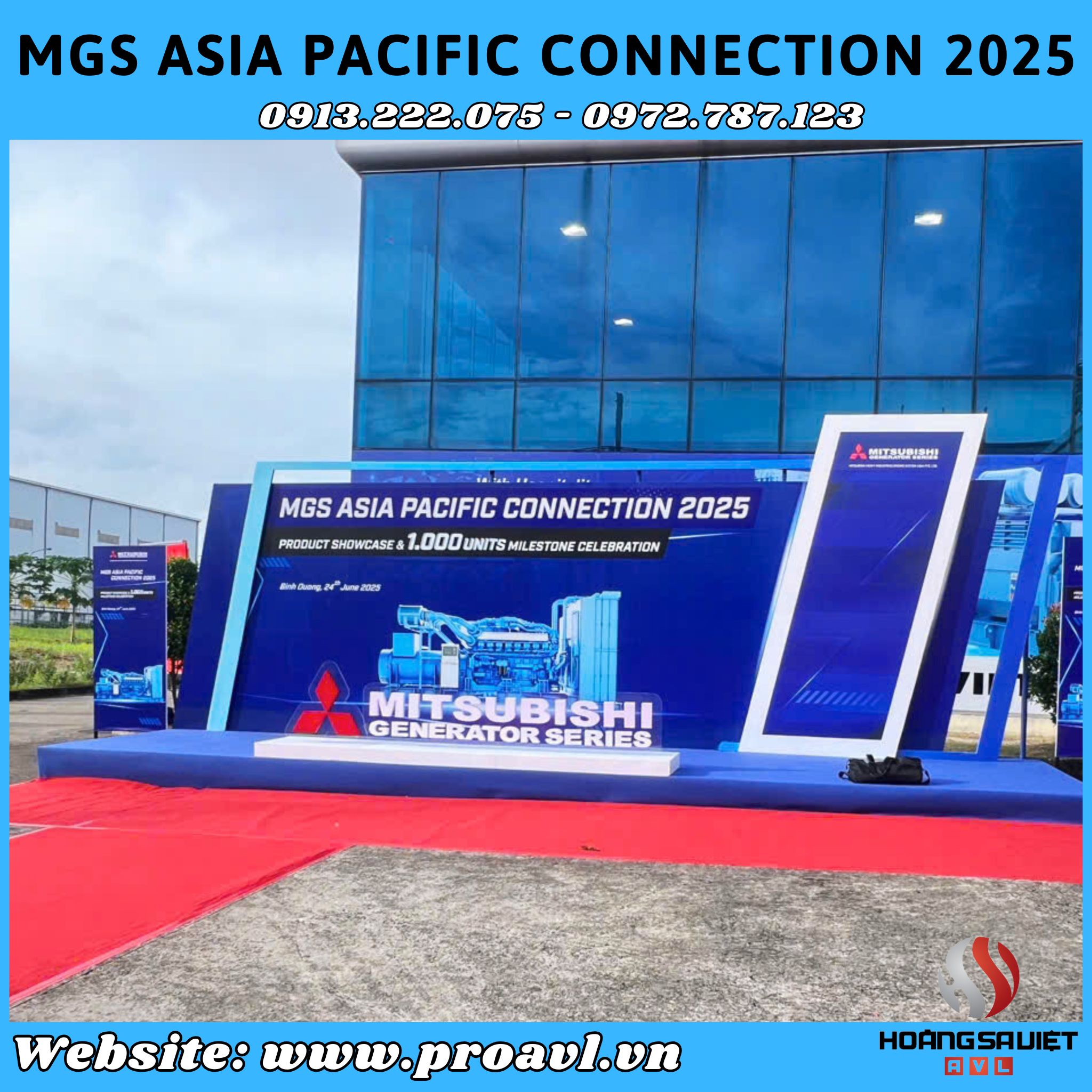 Tổ chức Sự Kiện MGS Asia Pacific Connection 2025 tại Mitsubishi Bình Dương