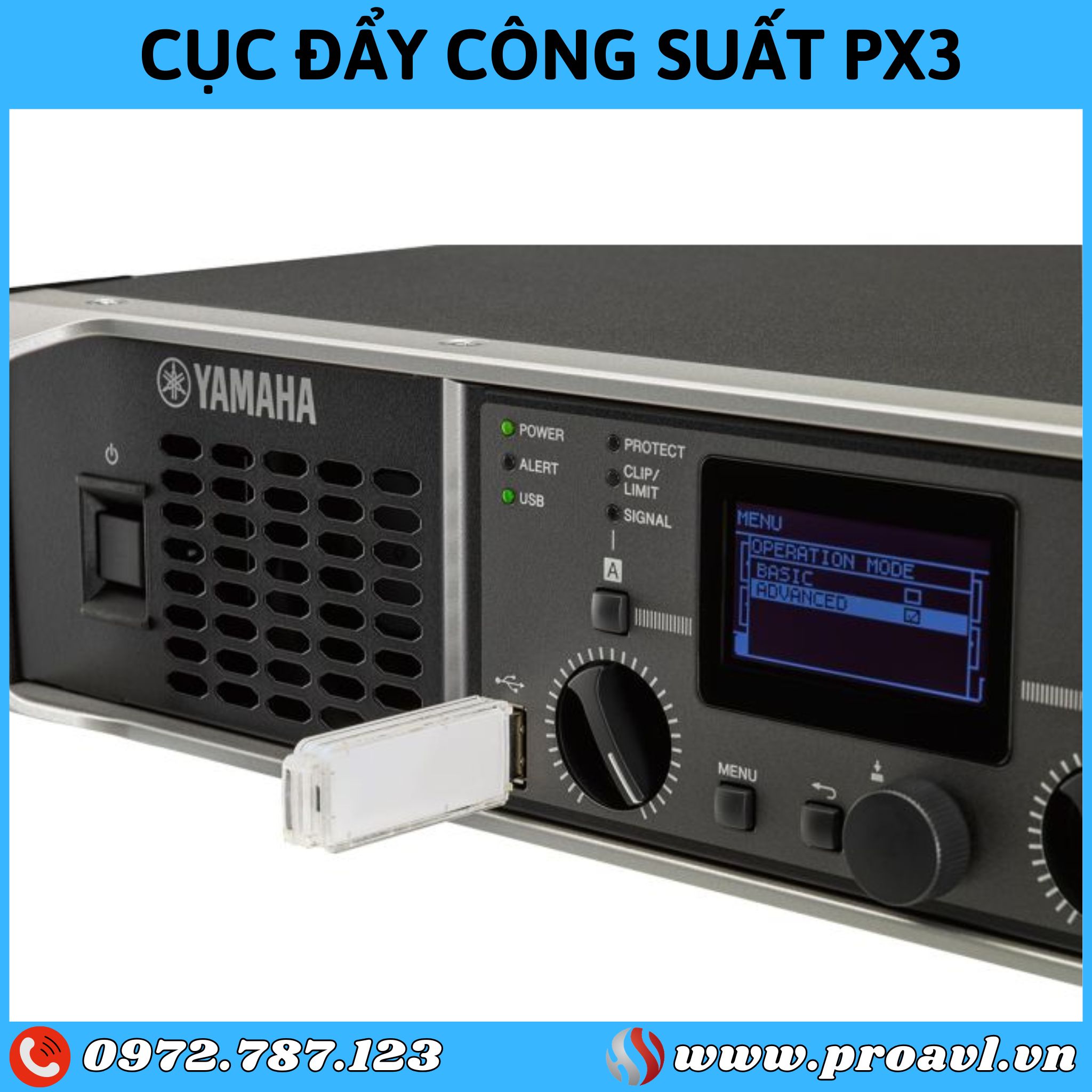 Genuine Yamaha PX3 power amplifier, good price at HSV ProAVL