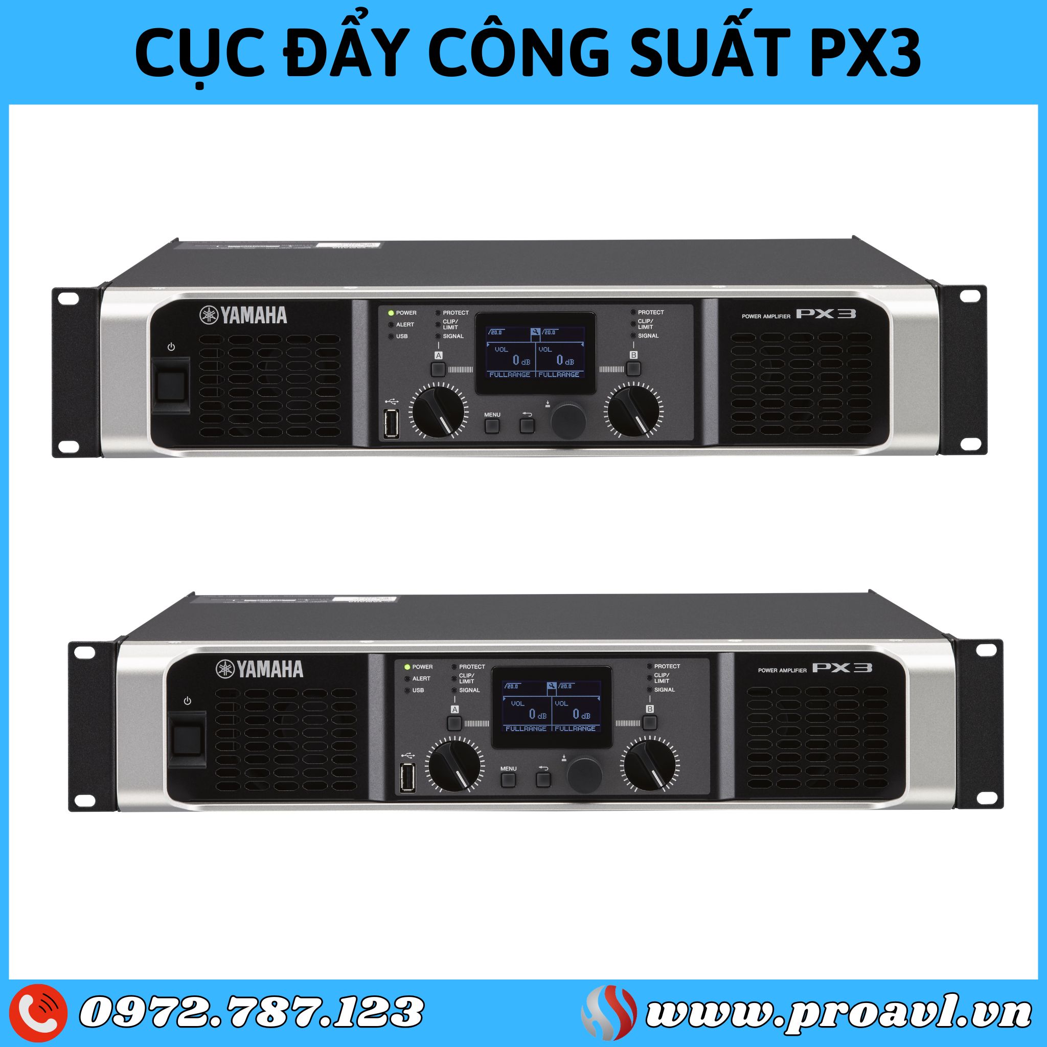 Genuine Yamaha PX3 power amplifier