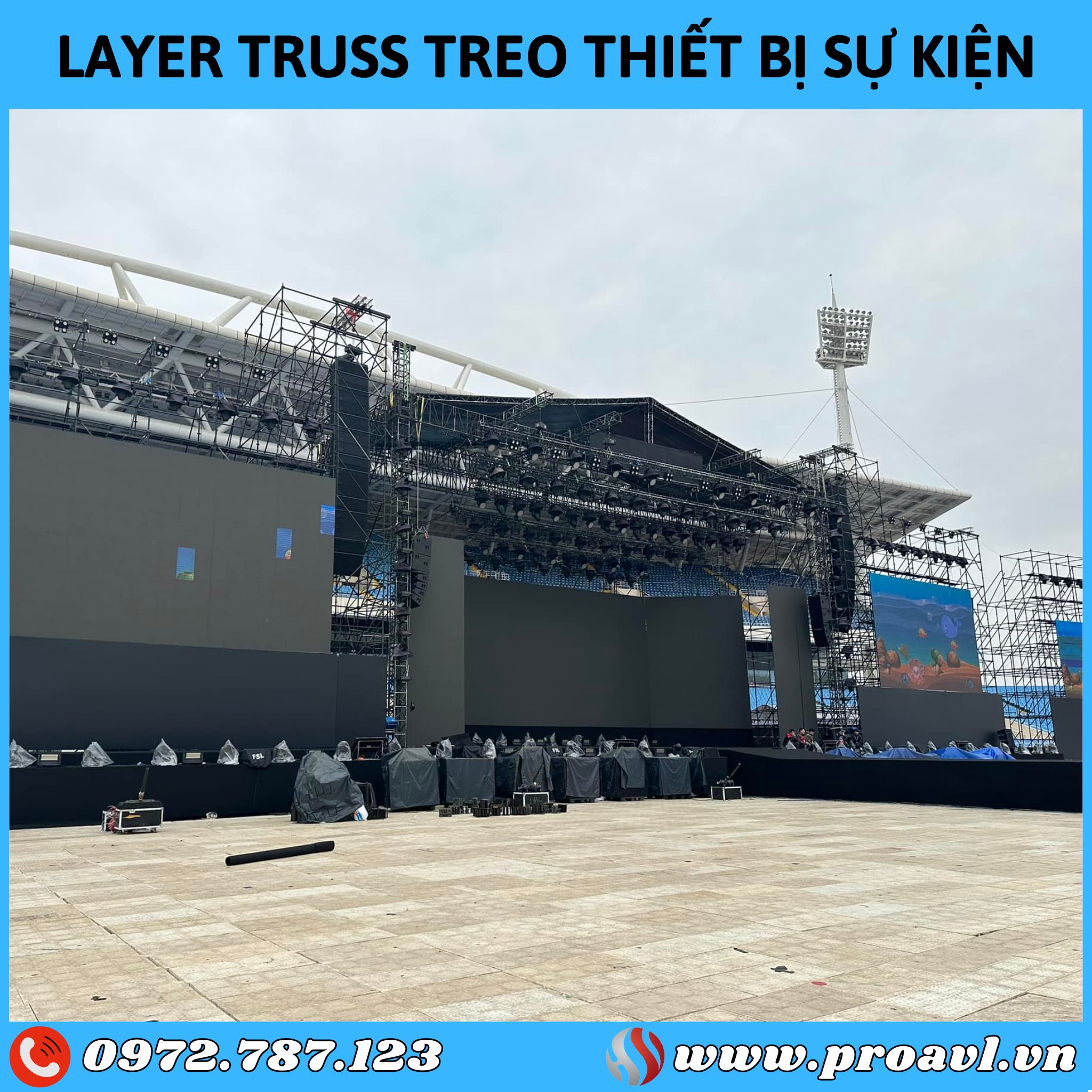 Layer truss