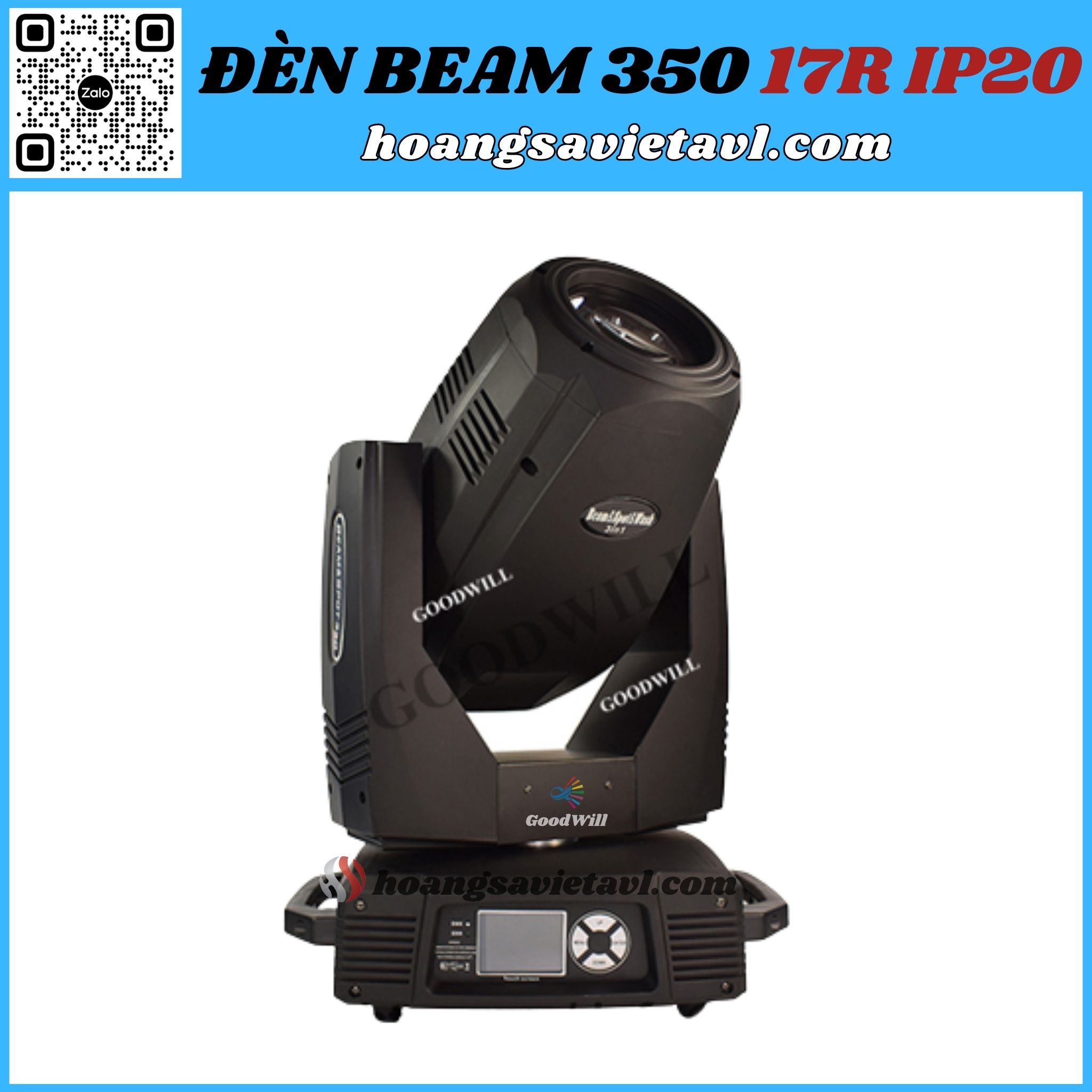 Đèn Sân Khấu Beam 350 17R IP20