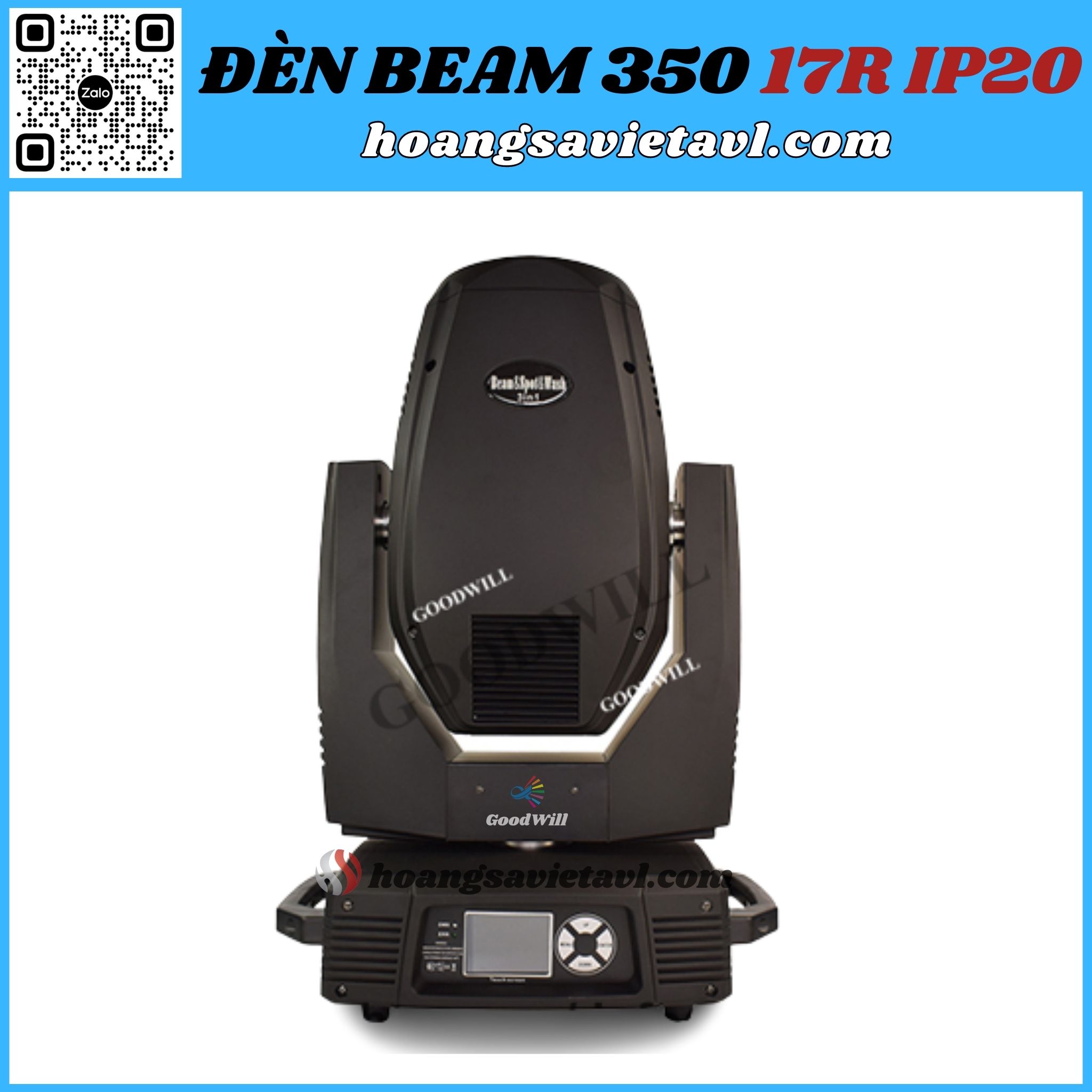 Đèn Sân Khấu Beam 350 17R IP20