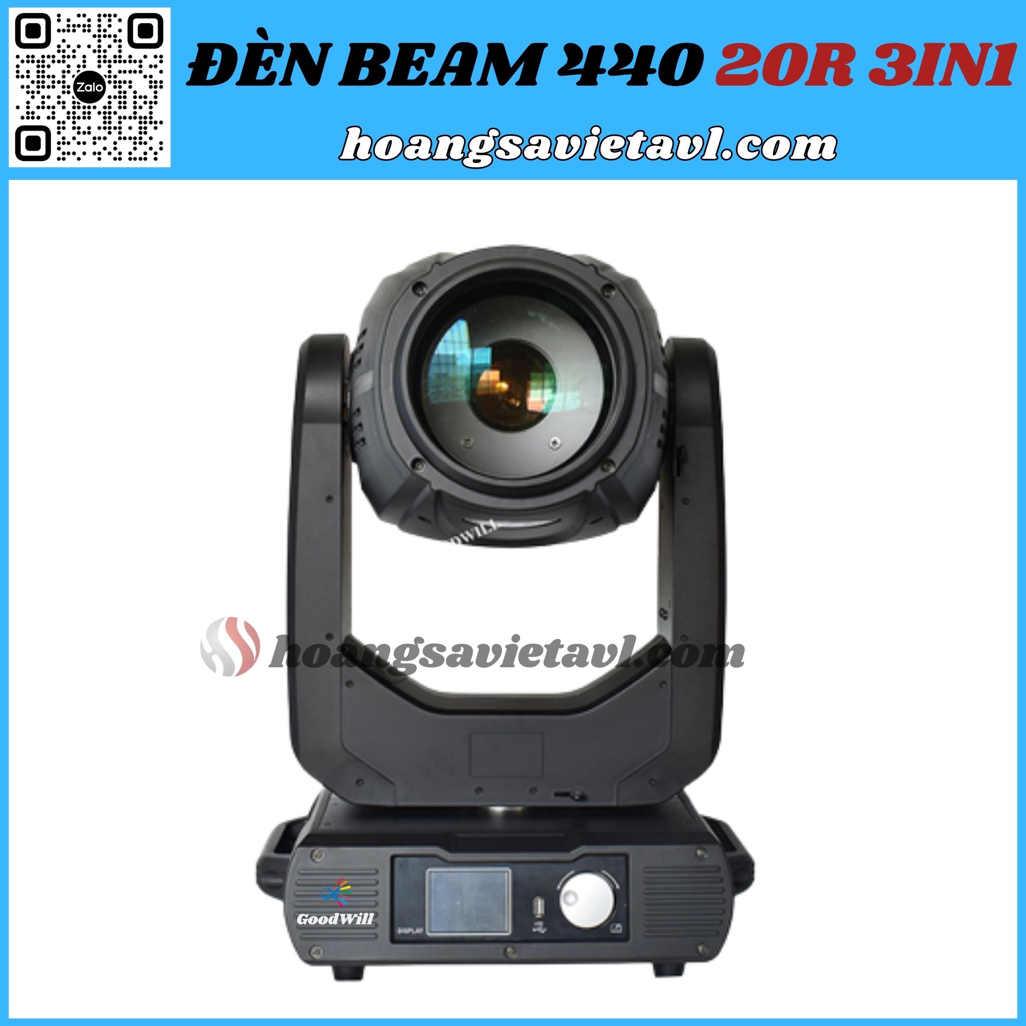 Đèn Sân Khấu Beam 440 20R 3IN1