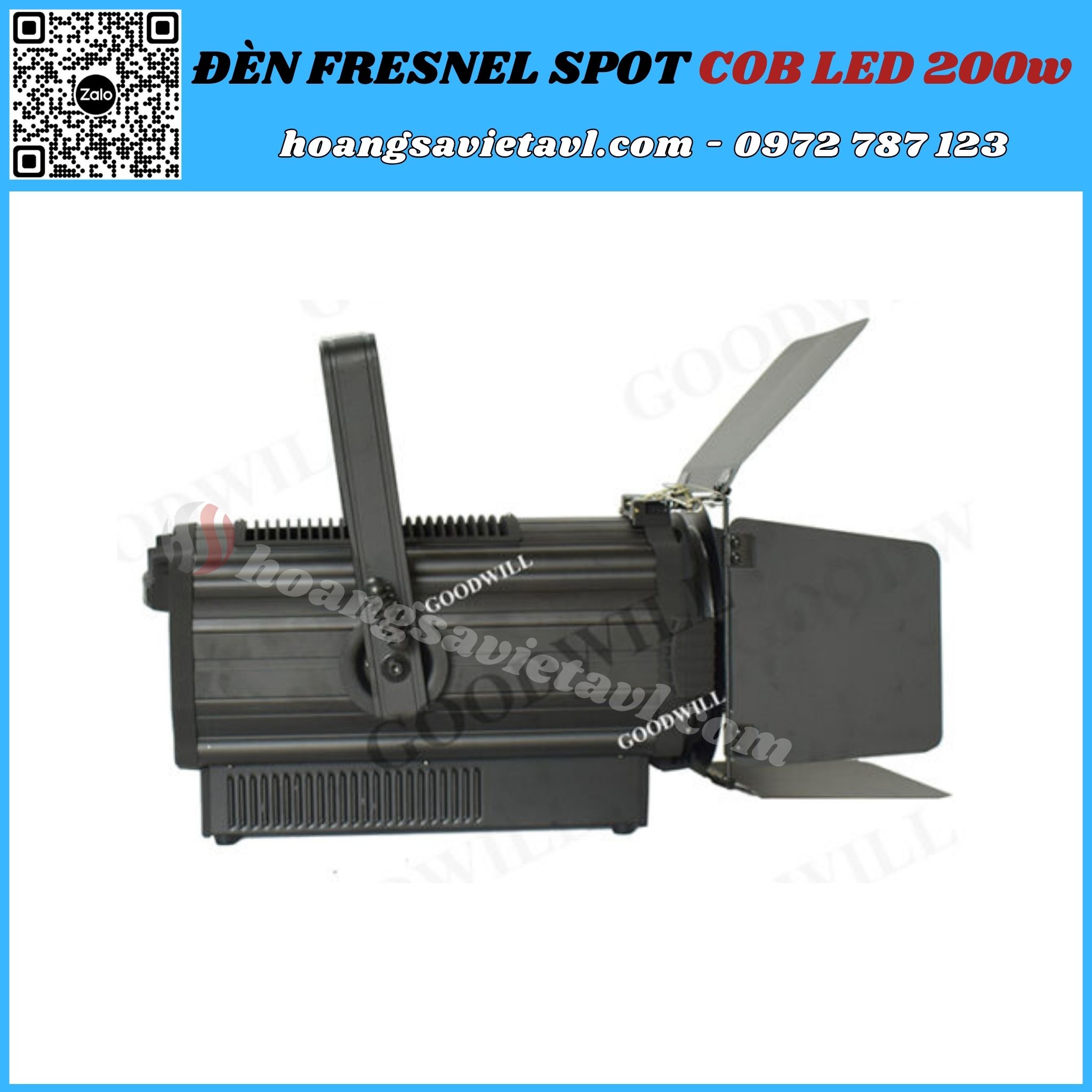  GoodWill 200W Fresnel Spot Cob LED Stage Light for Sale