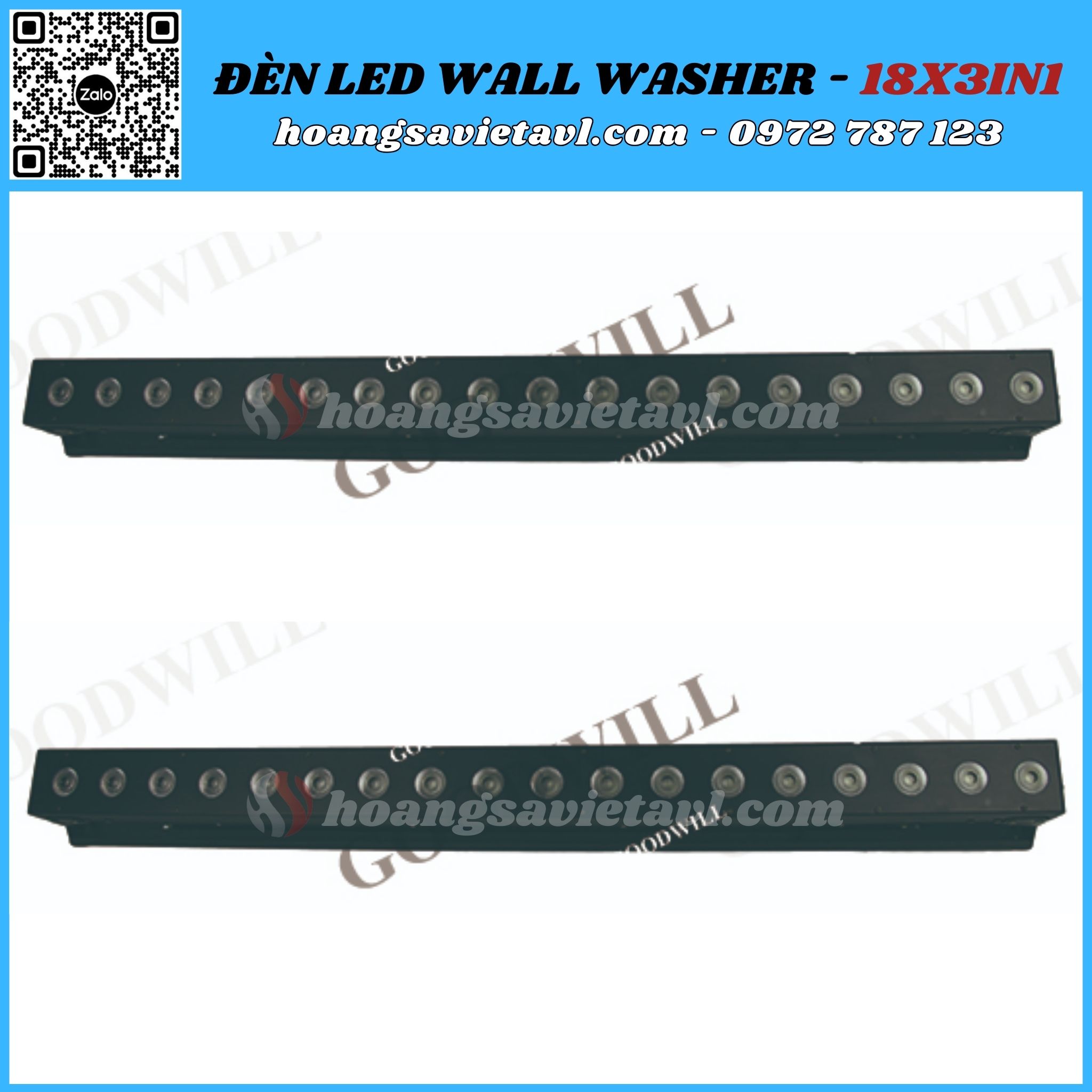 GoodWill 18X3IN1 Led Wall Washer