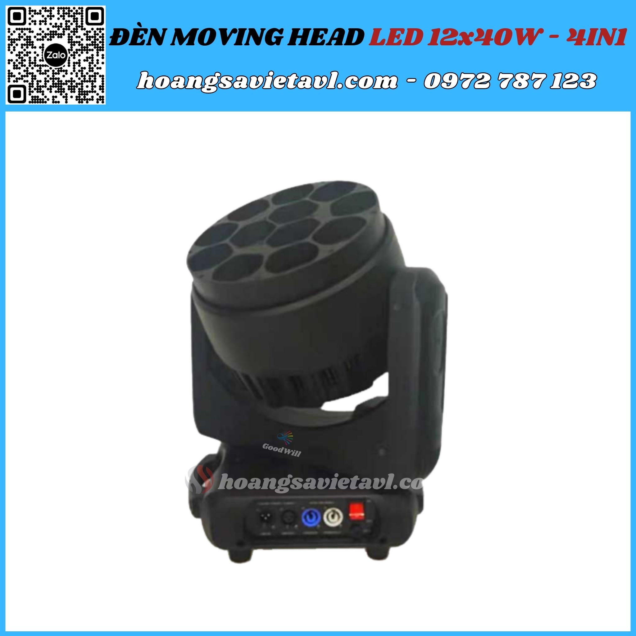 Moving Head LED Stage Light 12x40W