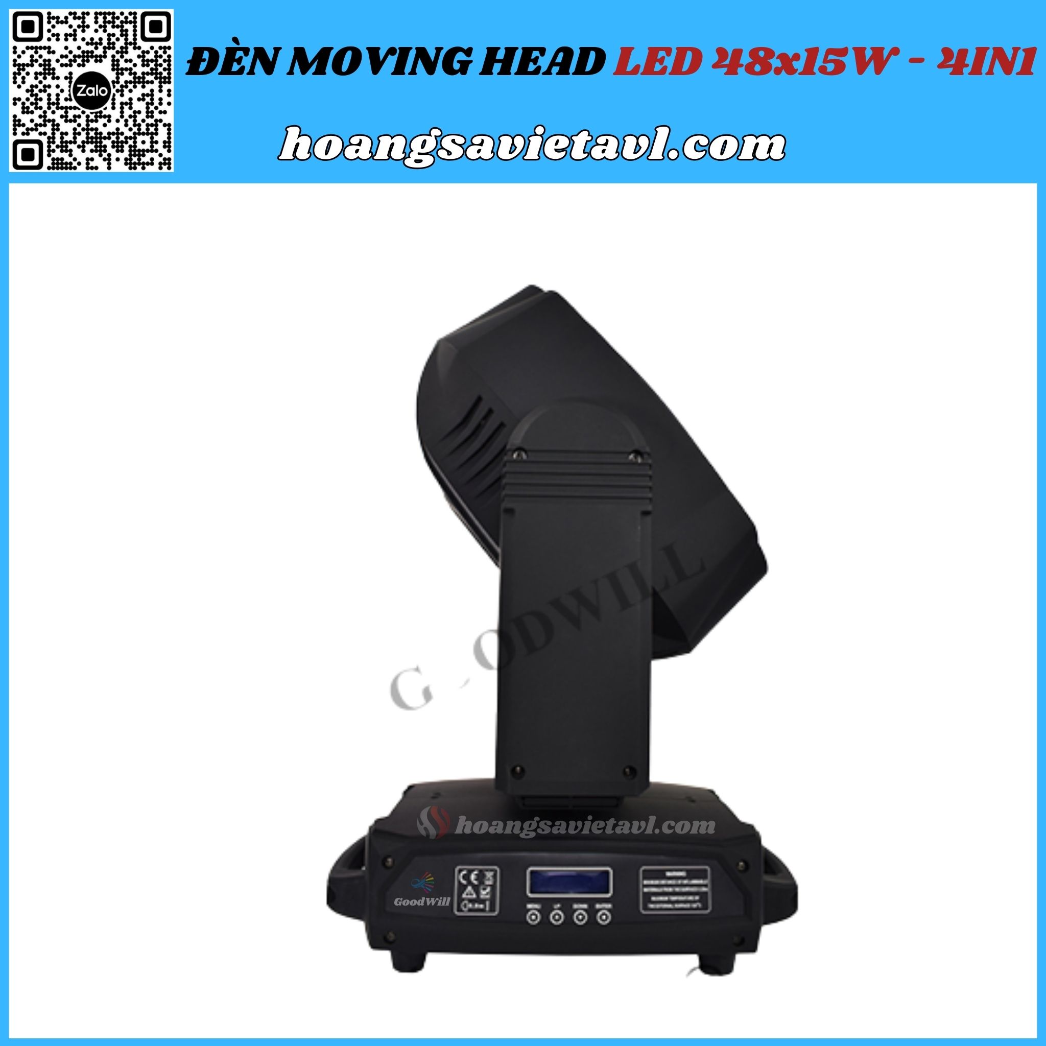 Đèn Moving Head LED 48x15W - 4IN1 GoodWill