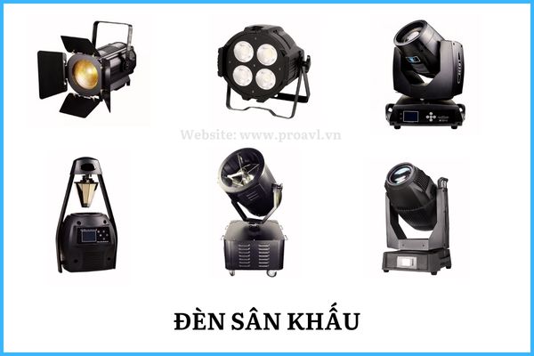 Các thiết bị đèn sân khấu