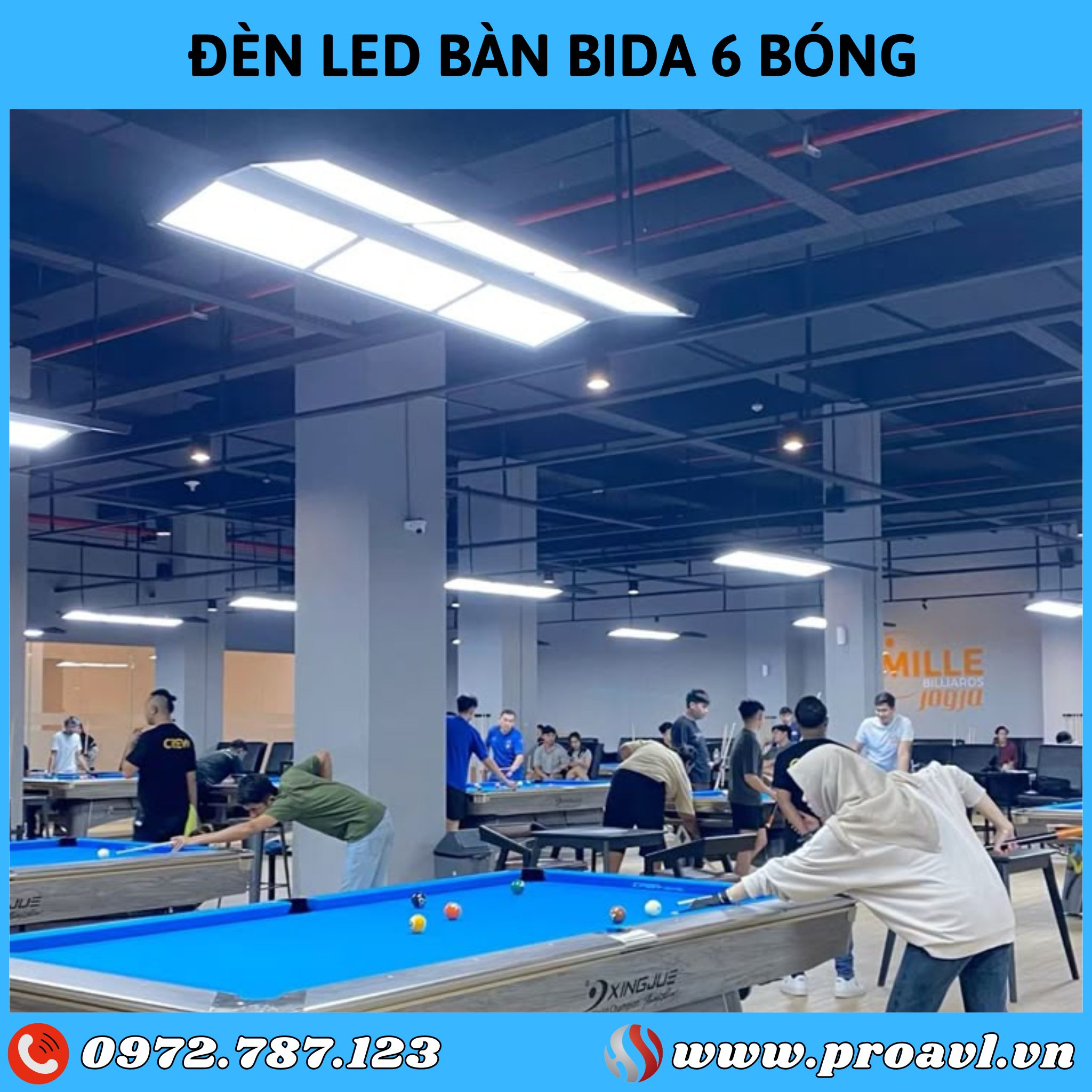 Billiard table LED lights