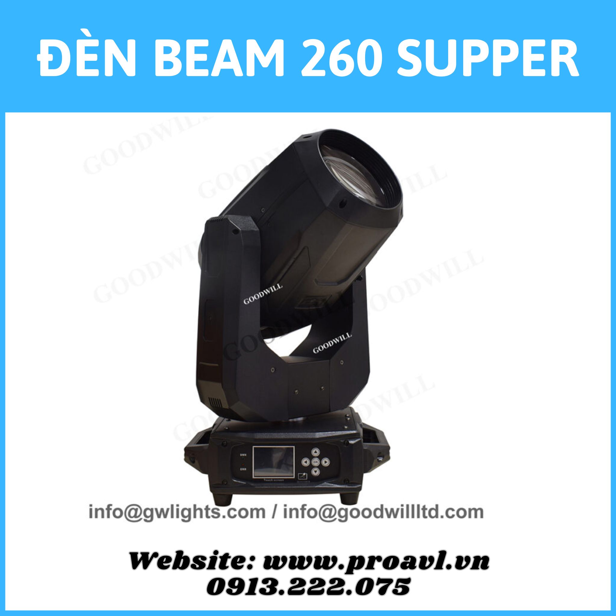 Beam 260 Supper Stage Light