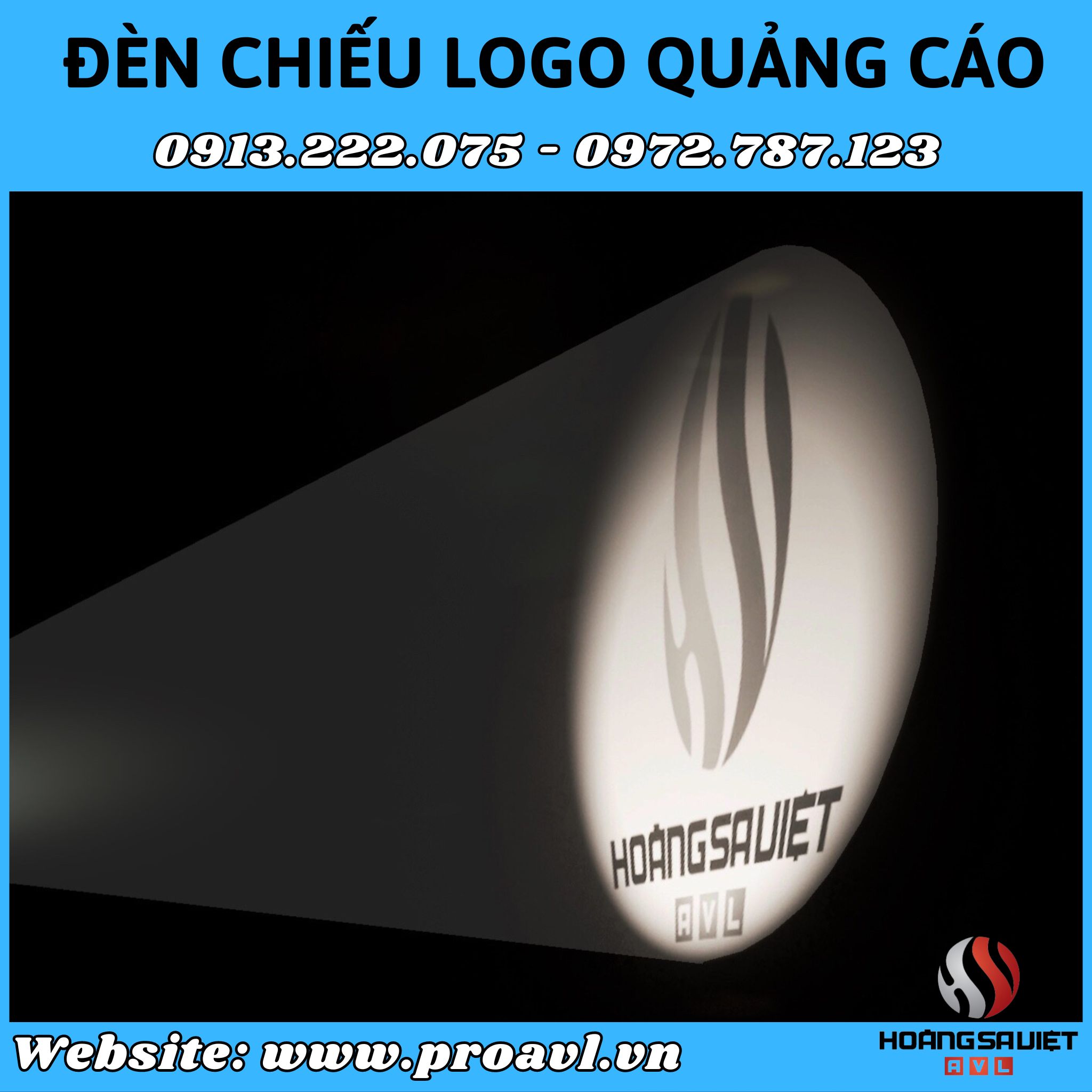 Advertising logo lights for sale and rental at HSV ProAVL