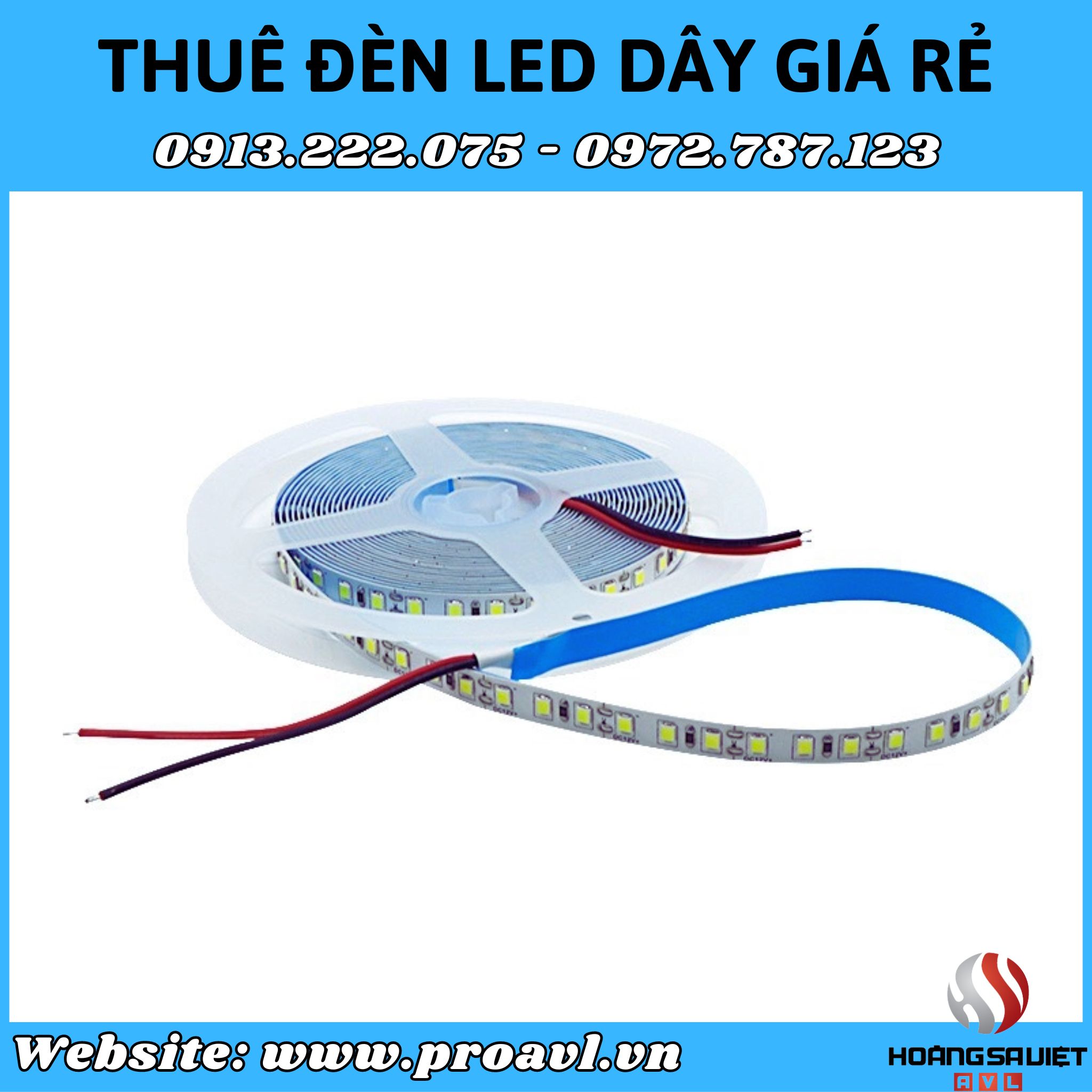 Cho thuê đèn Led dây trang trí sự kiện giá trẻ tại Hà Nội