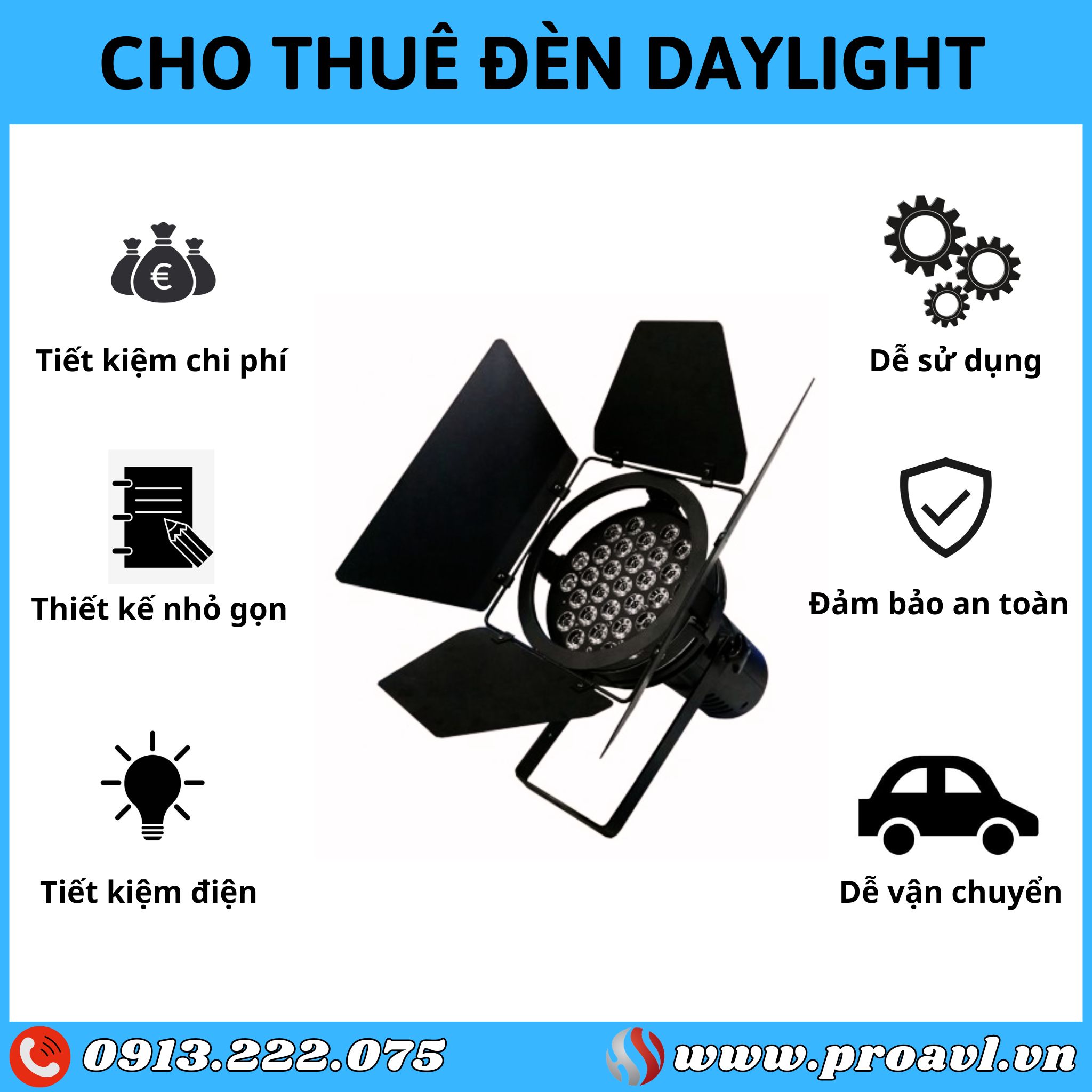 Daylight lamp specifications