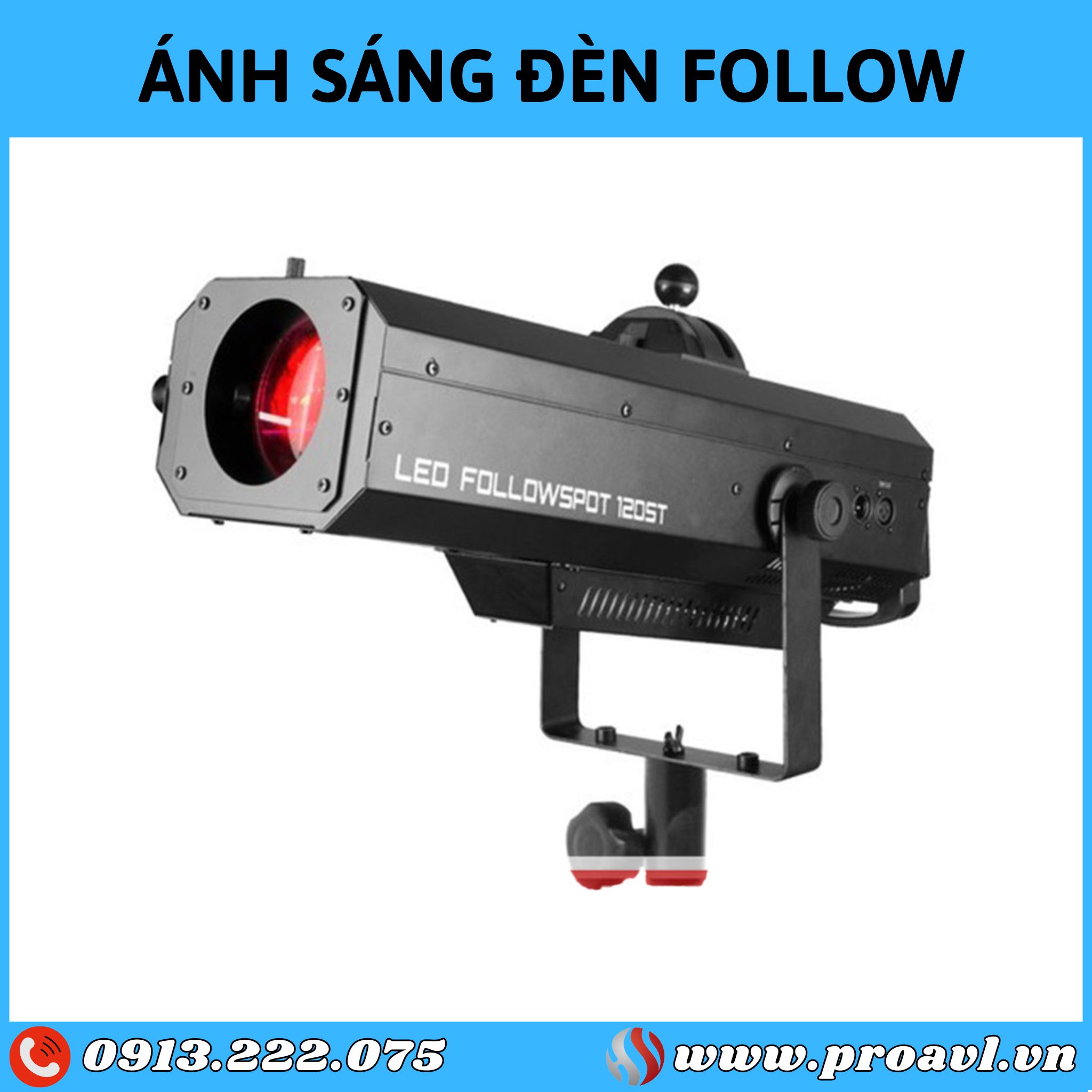 Construction and installation of Follow lighting system