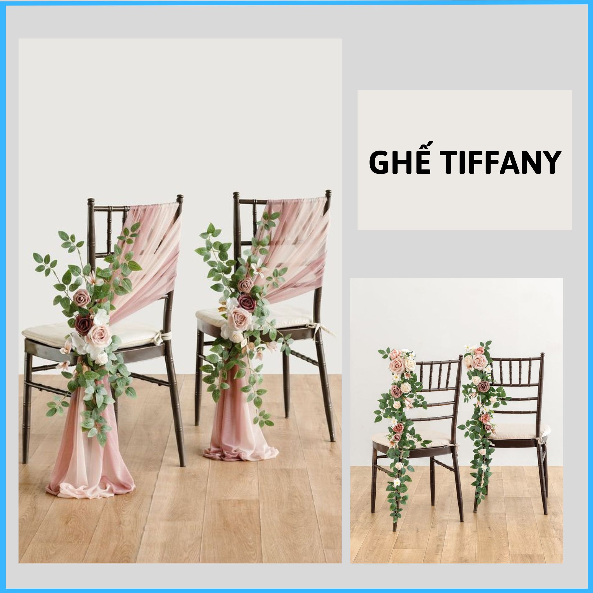 Cheap Tiffany event chair rental in Hanoi
