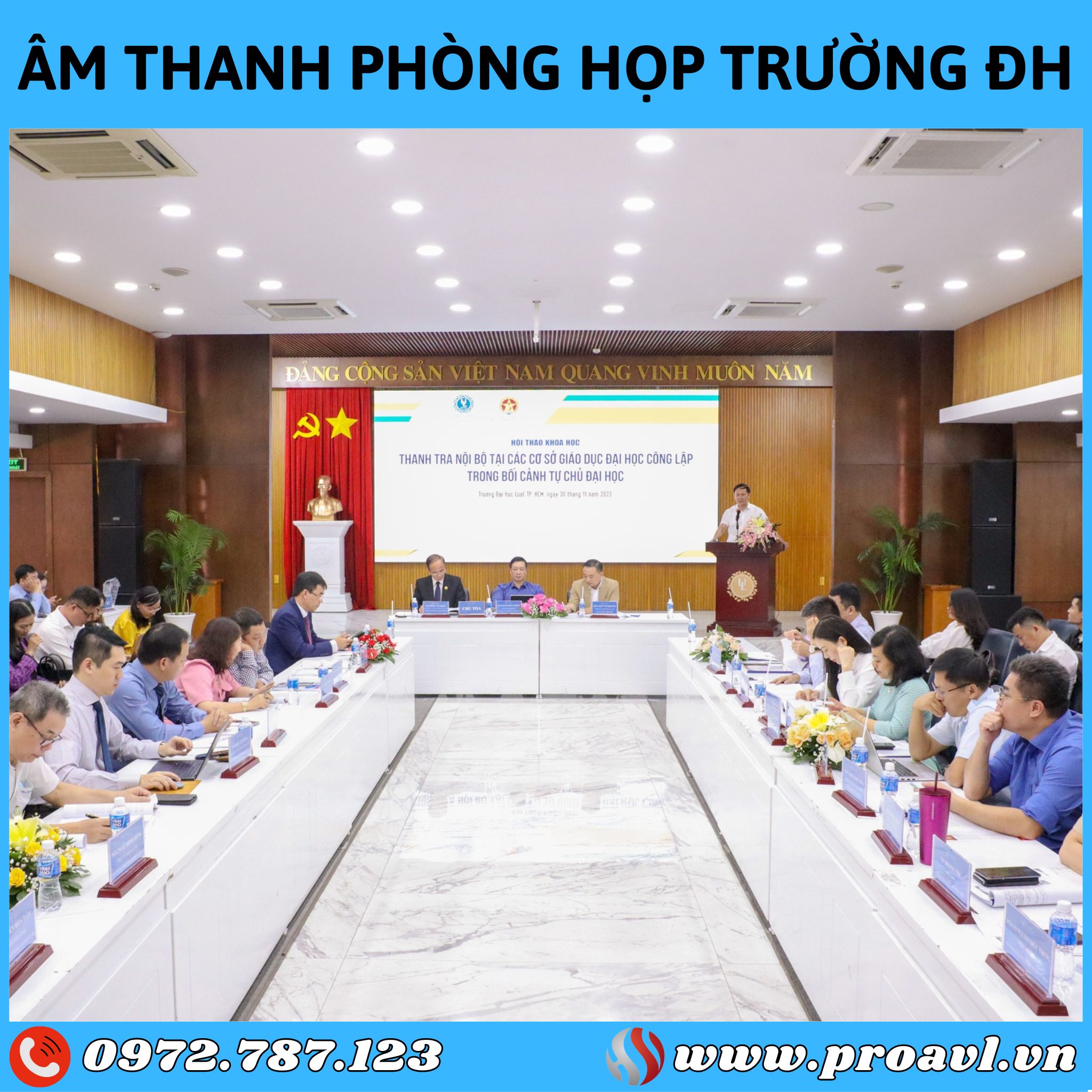 University hall sound system