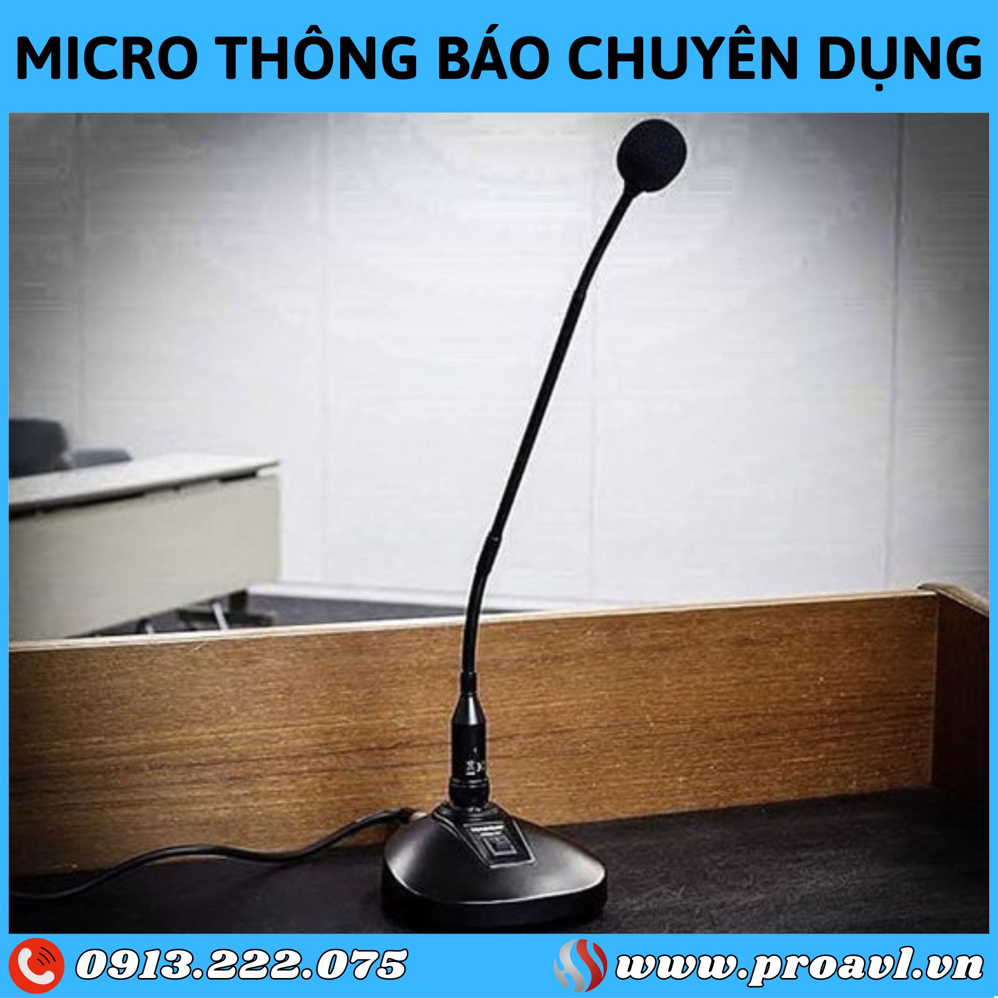 Gooseneck microphone