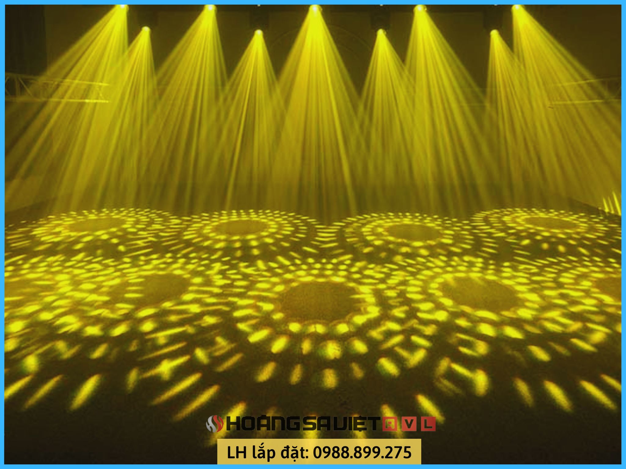 Quality stage lighting in District 1