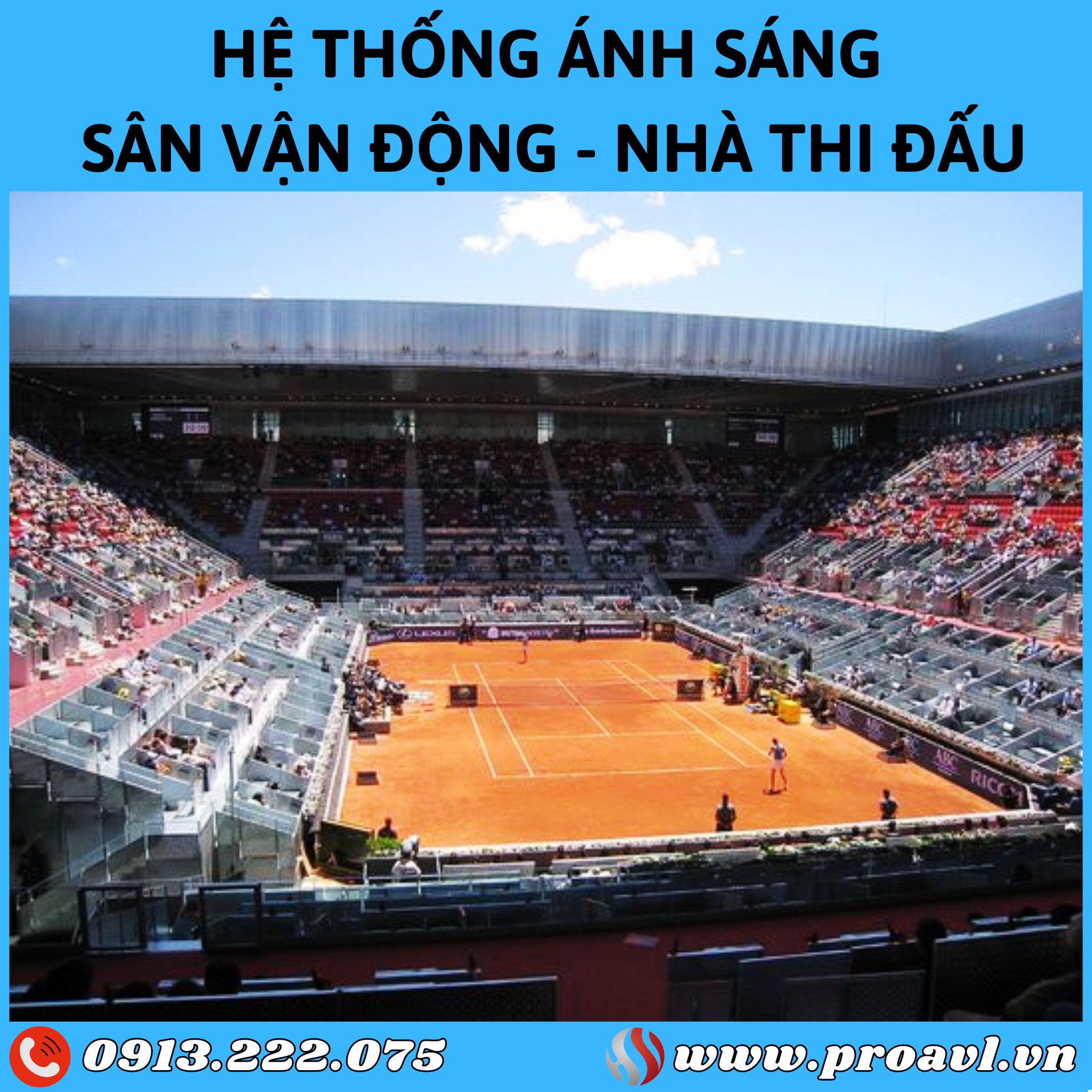 Design and installation of stadium and gymnasium lighting systems