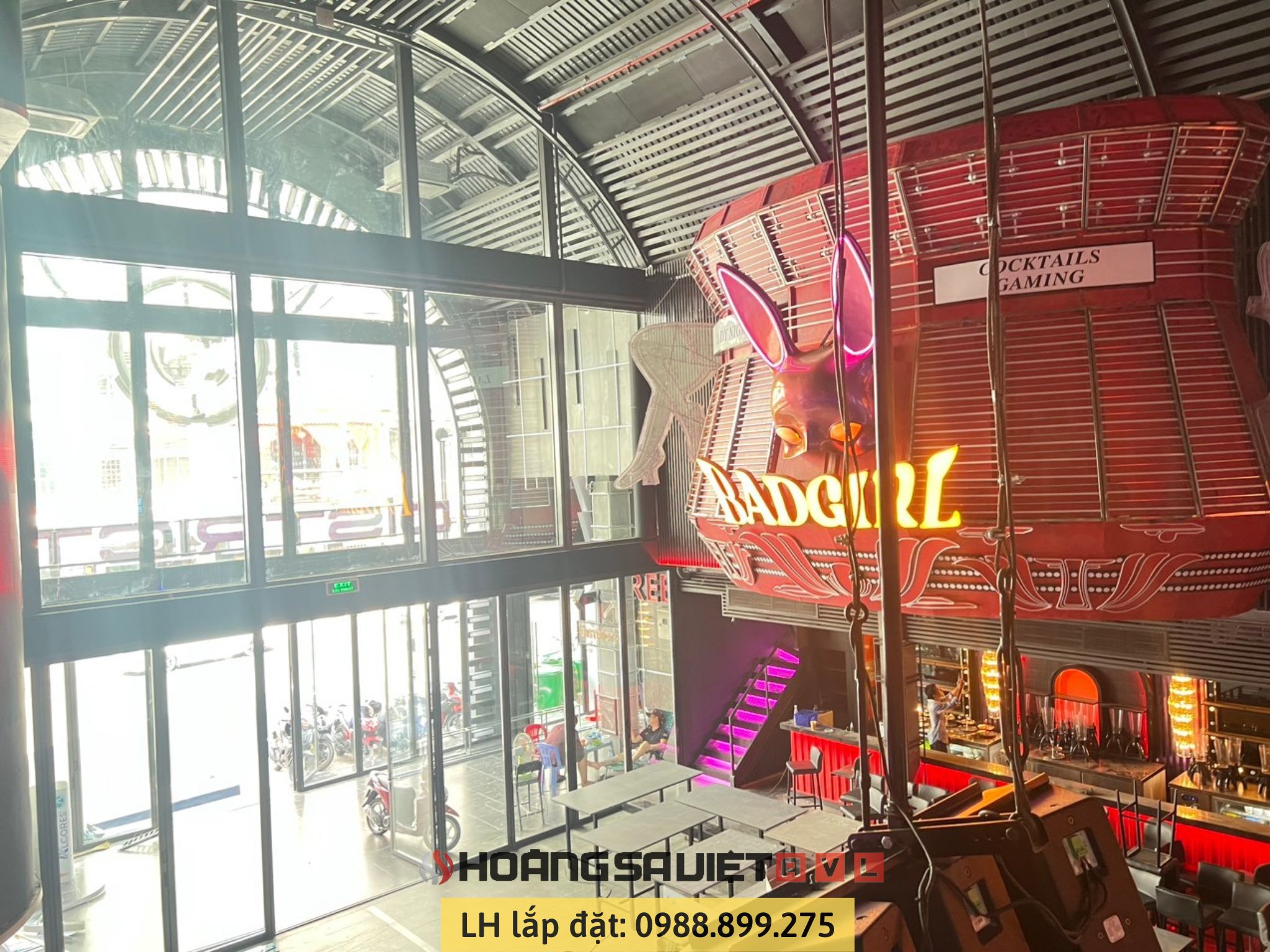 Survey of stage lighting construction sites in District 1