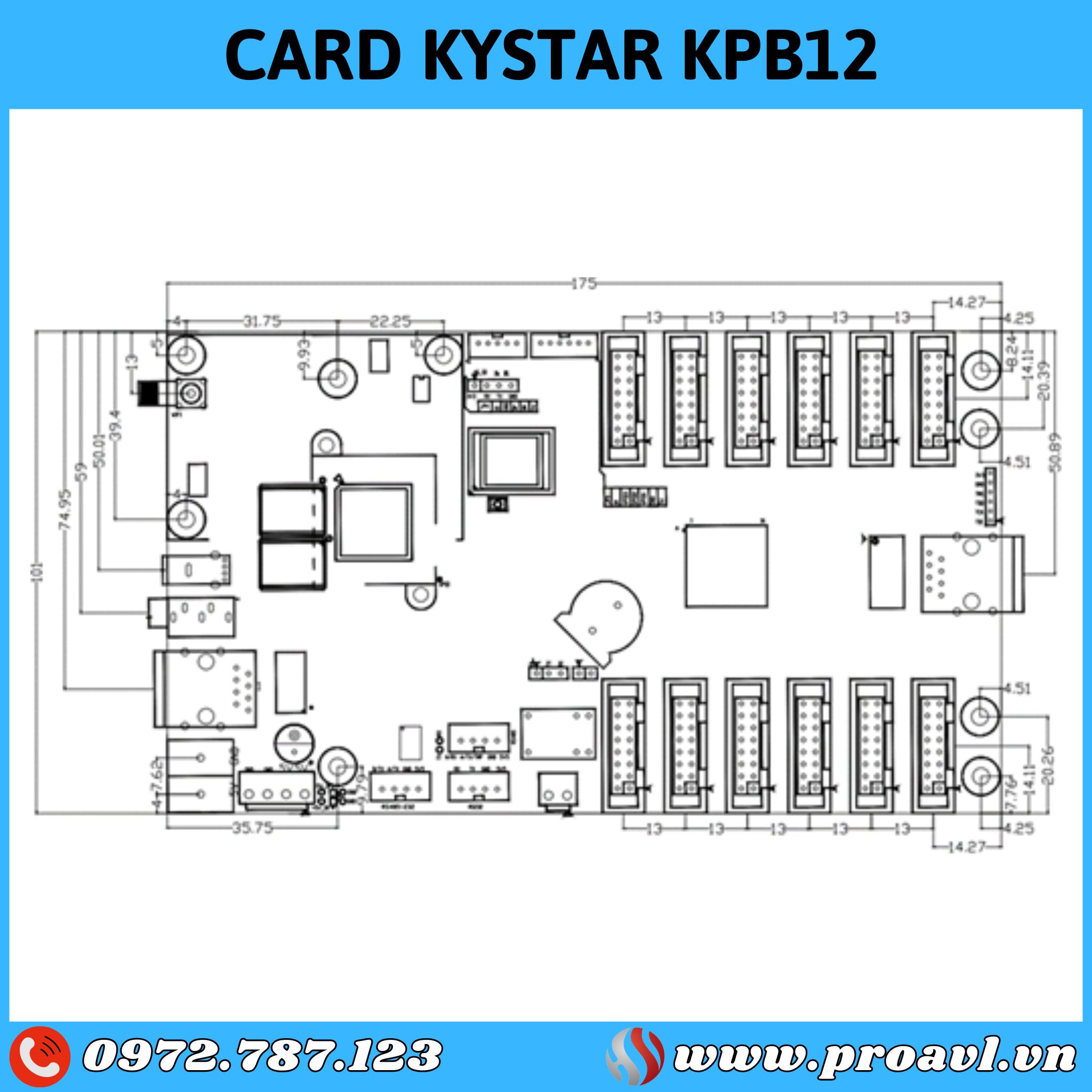 Selling genuine Kystar KPB12 card, good price