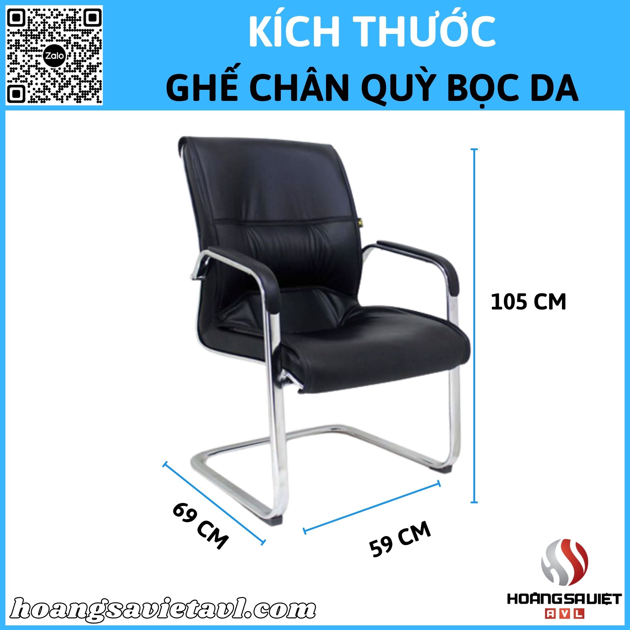 Size of leather kneeling chair in Hanoi