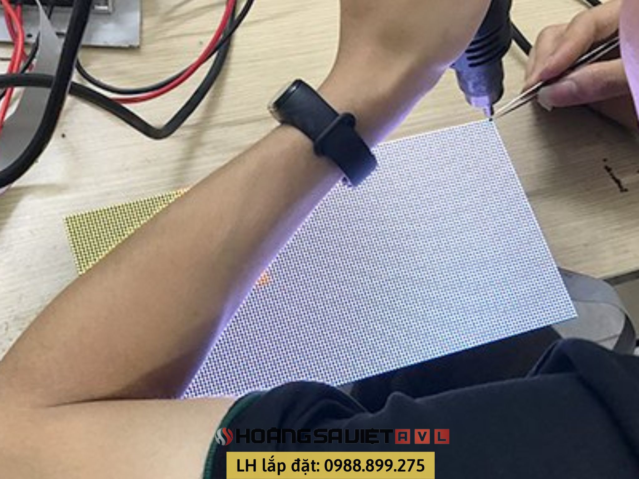 Periodically check the LED screen 