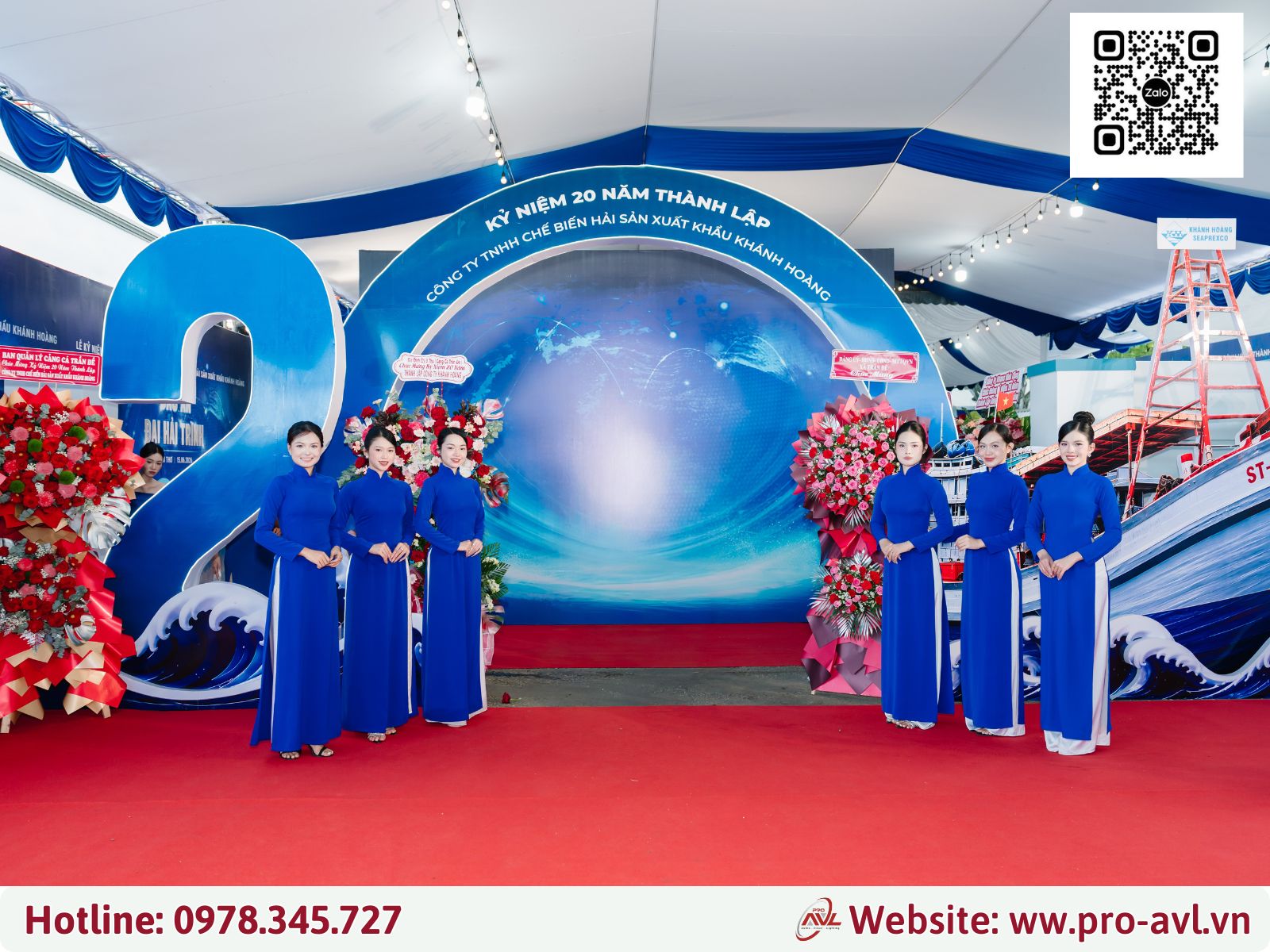 tổ chức lễ kỉ niệm 20 năm thành lập công ty