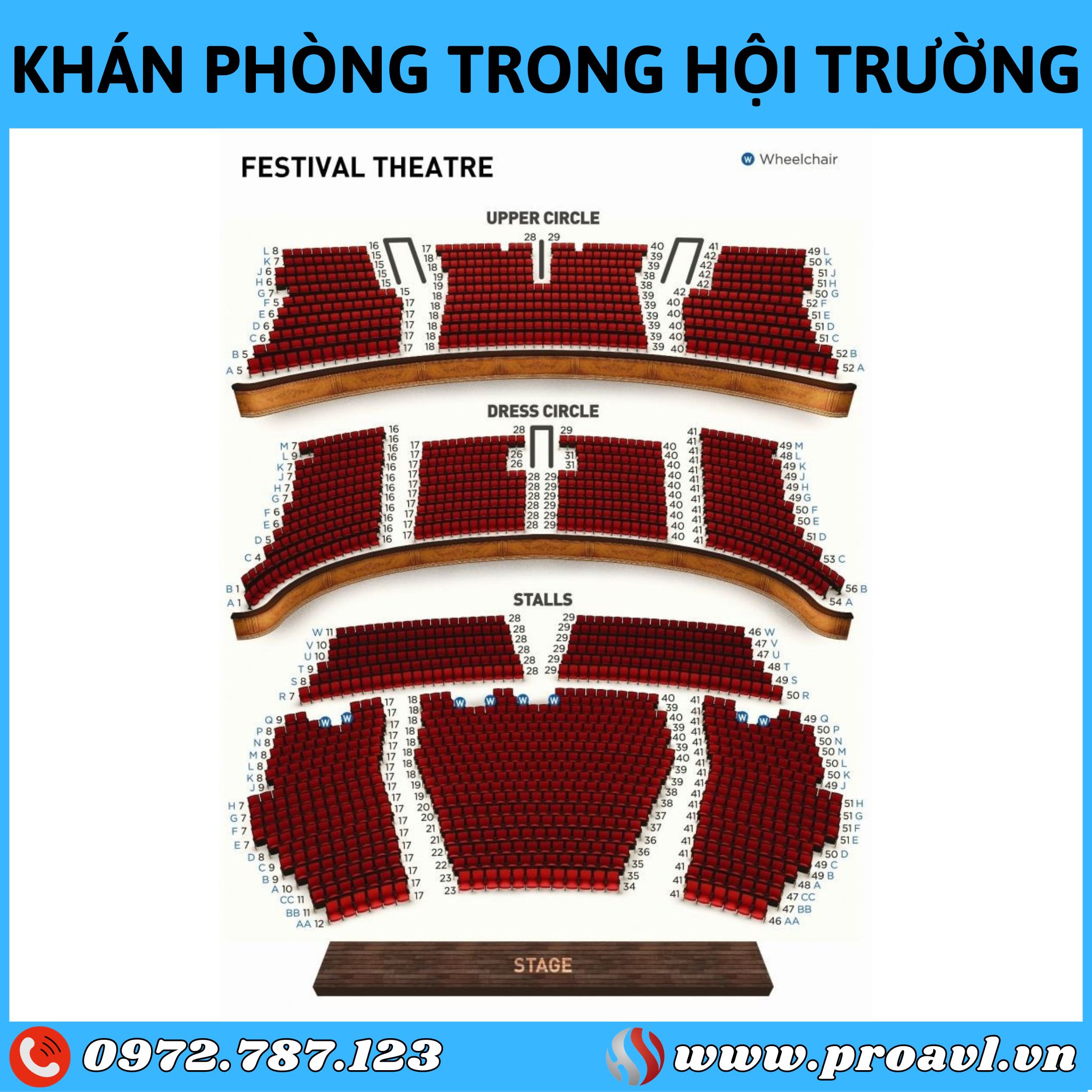 Installation of sound and lighting in the hall