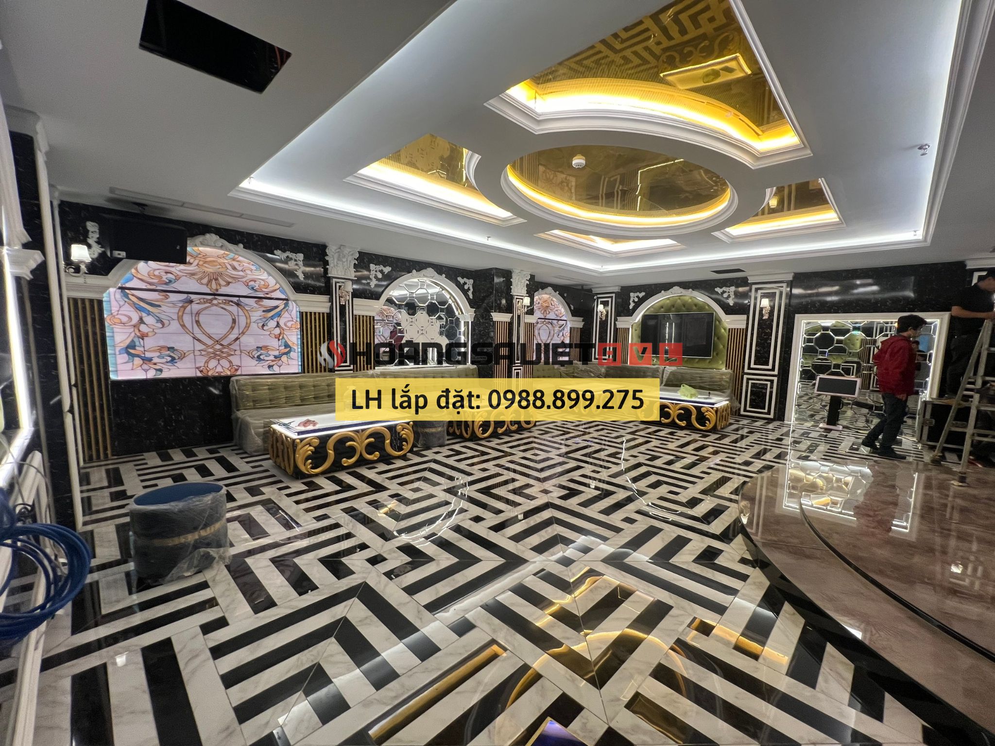 Construction and installation of Sound at Merperle Dalat Hotel at HSV ProAVL