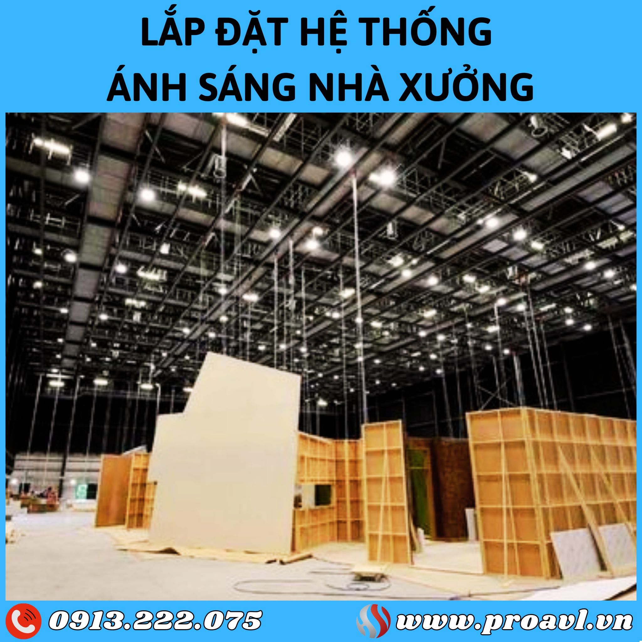 Reputable warehouse and factory lighting systems at good prices
