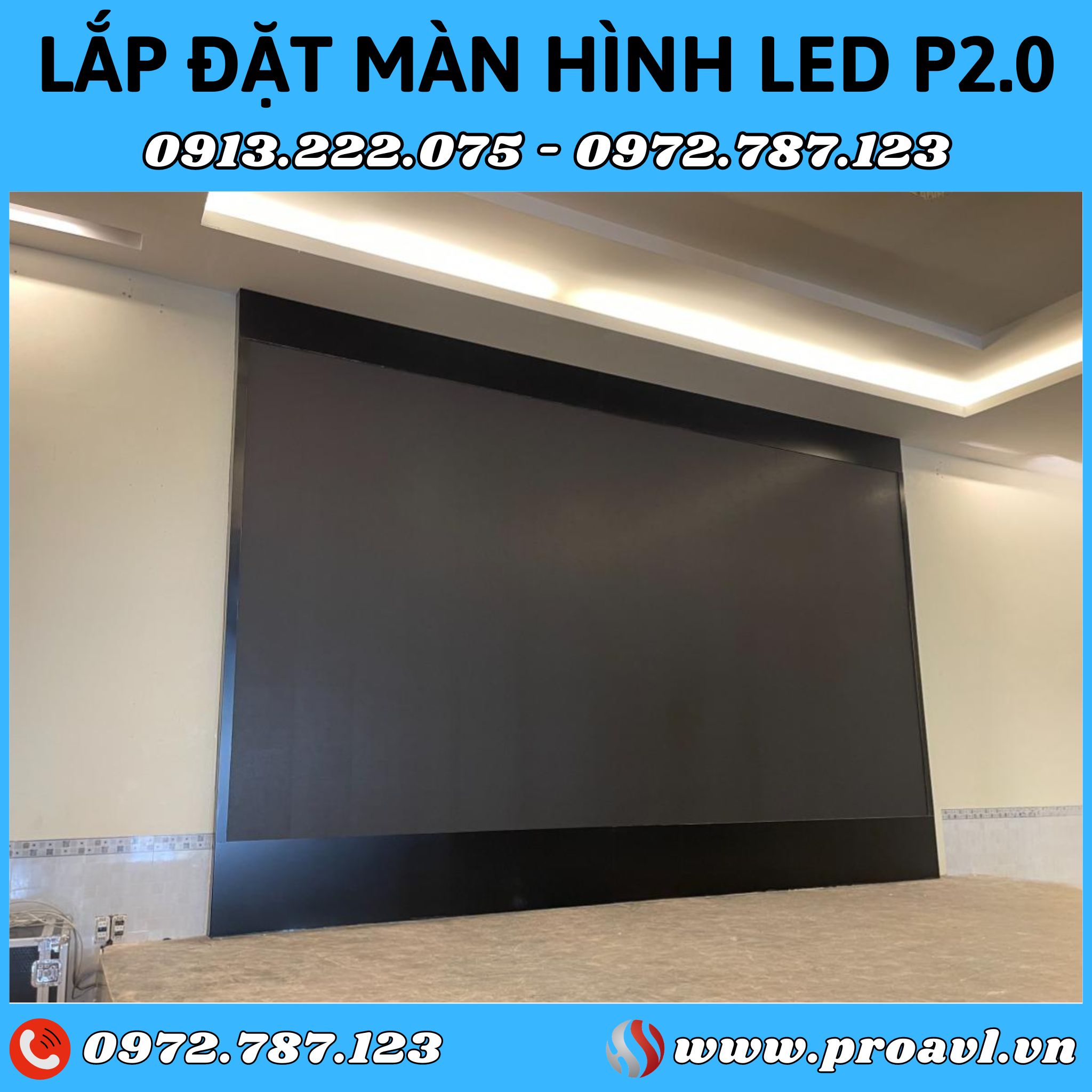 P2.0 LED screen