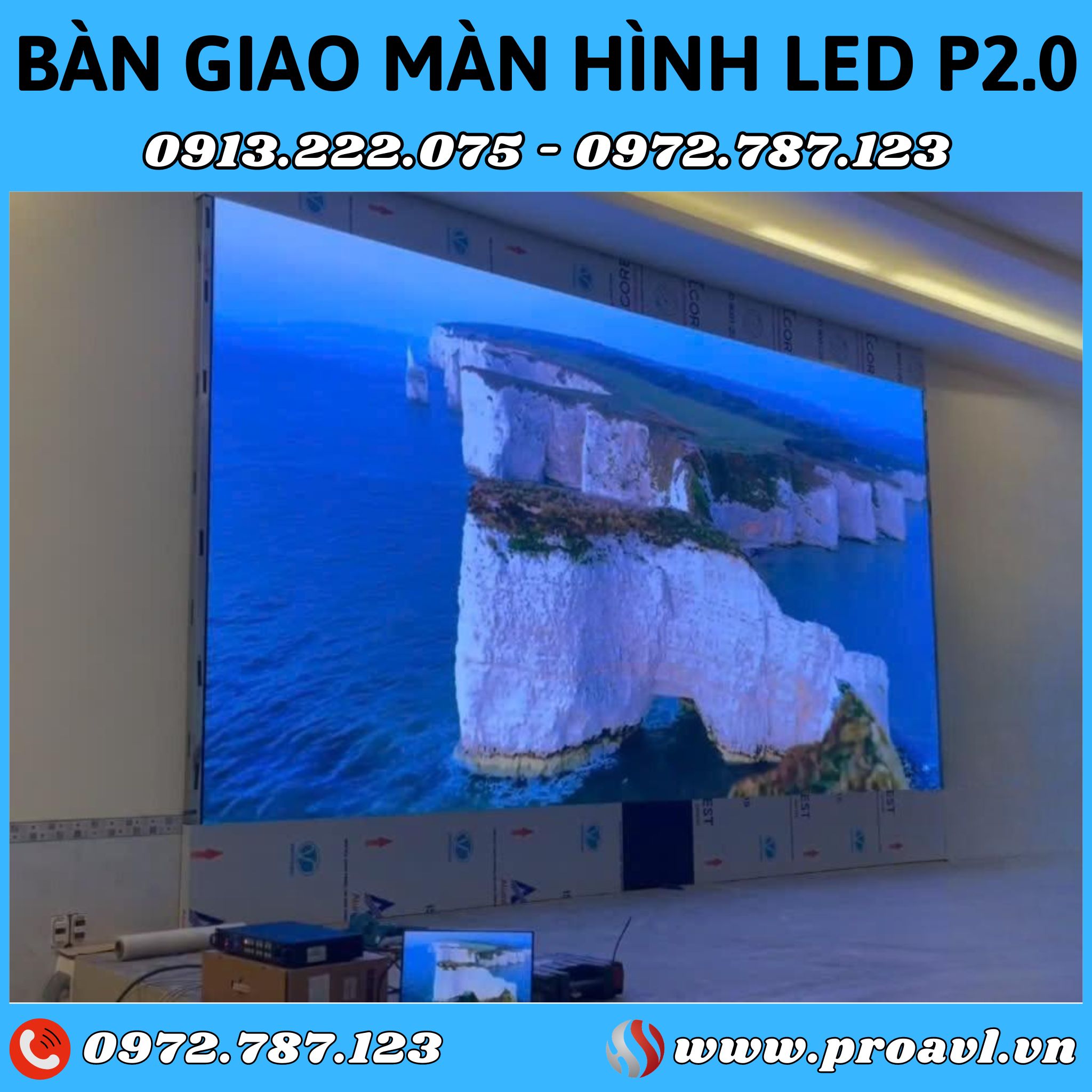 P2.0 LED screen