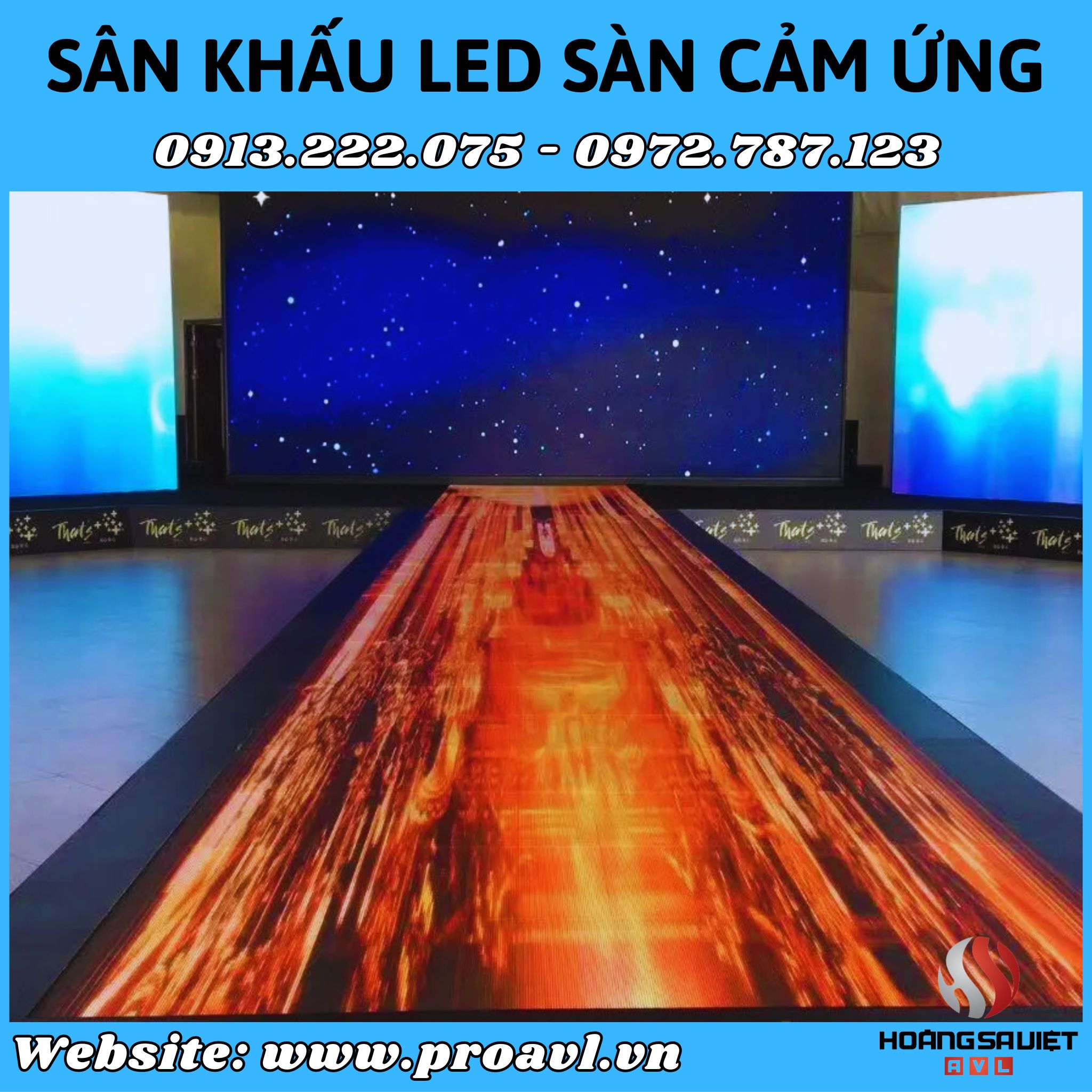 Cho thuê LED sàn sân khấu sự kiện chuyên nghiệp tại Hà Nội