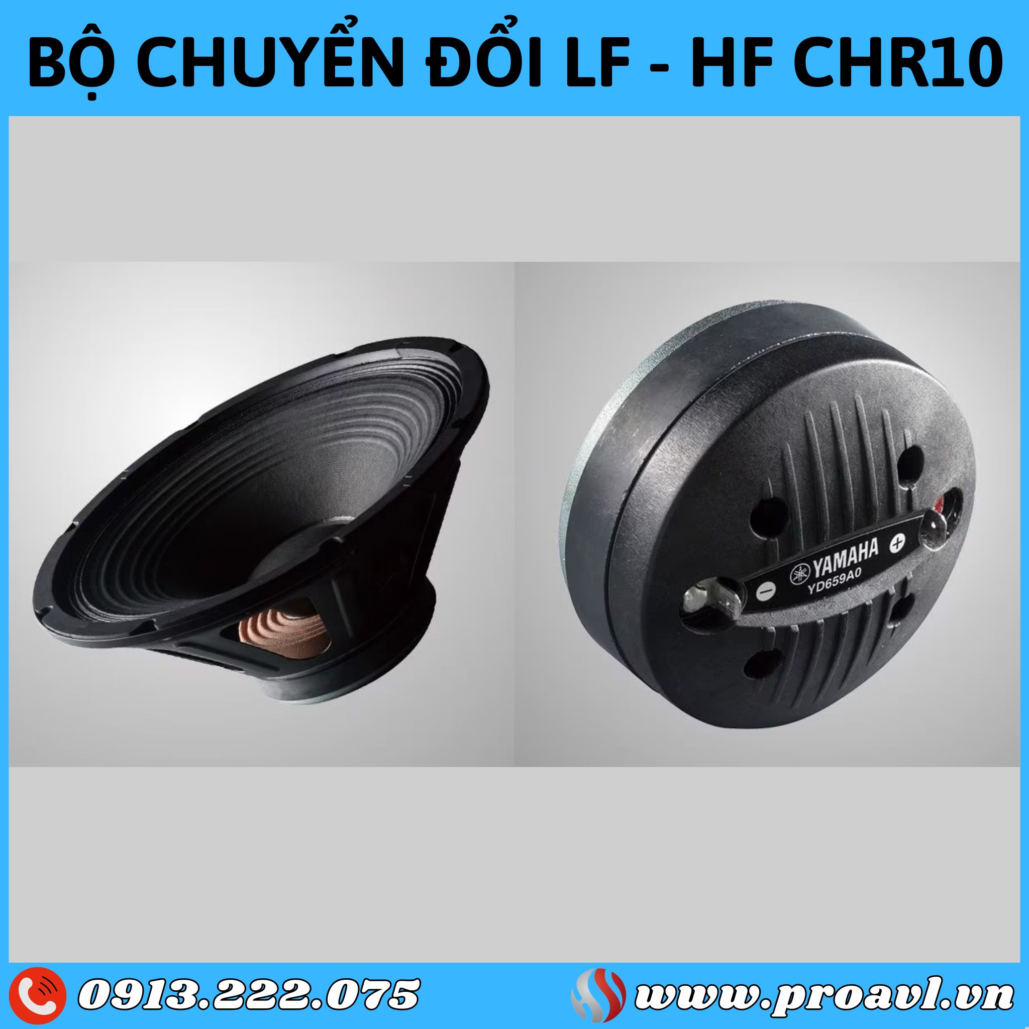 LF & HF Converter (CHR15, CHR12, CHR10)