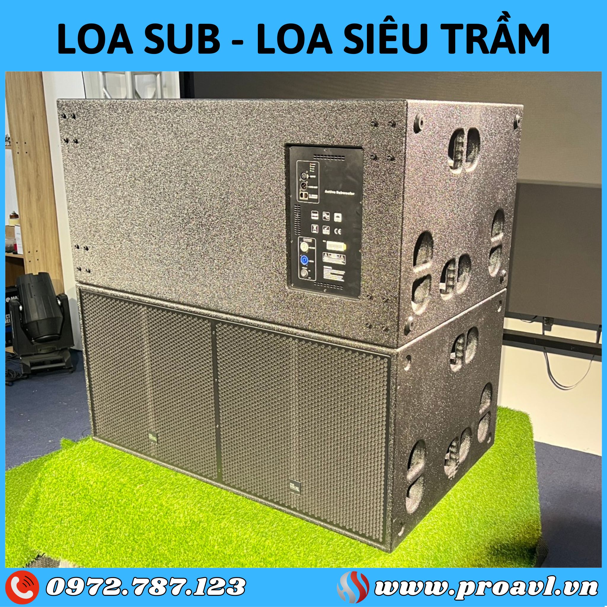 Subwoofer - subwoofer used for halls