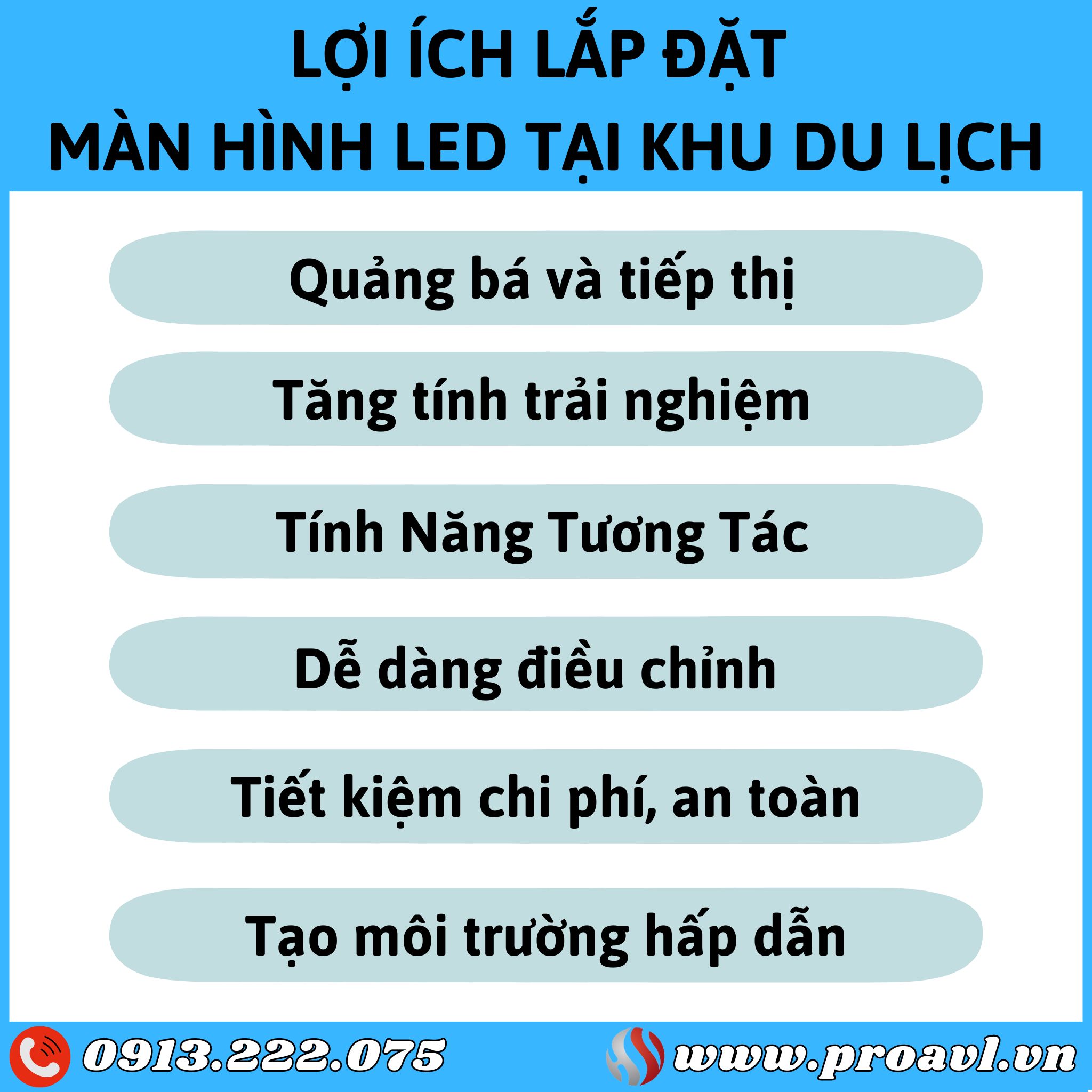 Benefits of outdoor LED screens at tourist areas